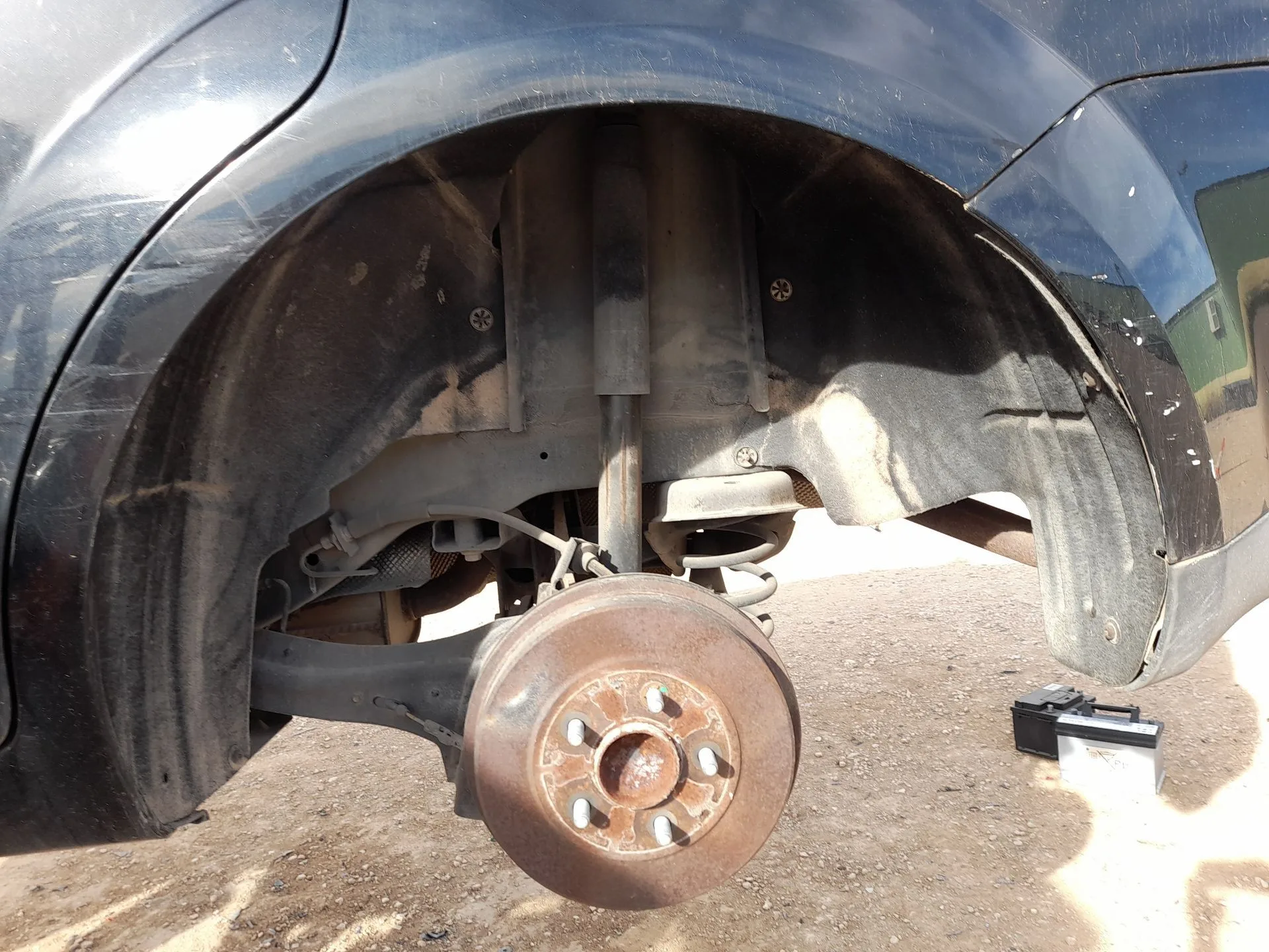 Plastico Pase Rueda Tras. Izq. para Ford Focus Ii (Da_, Hcp, Dp)