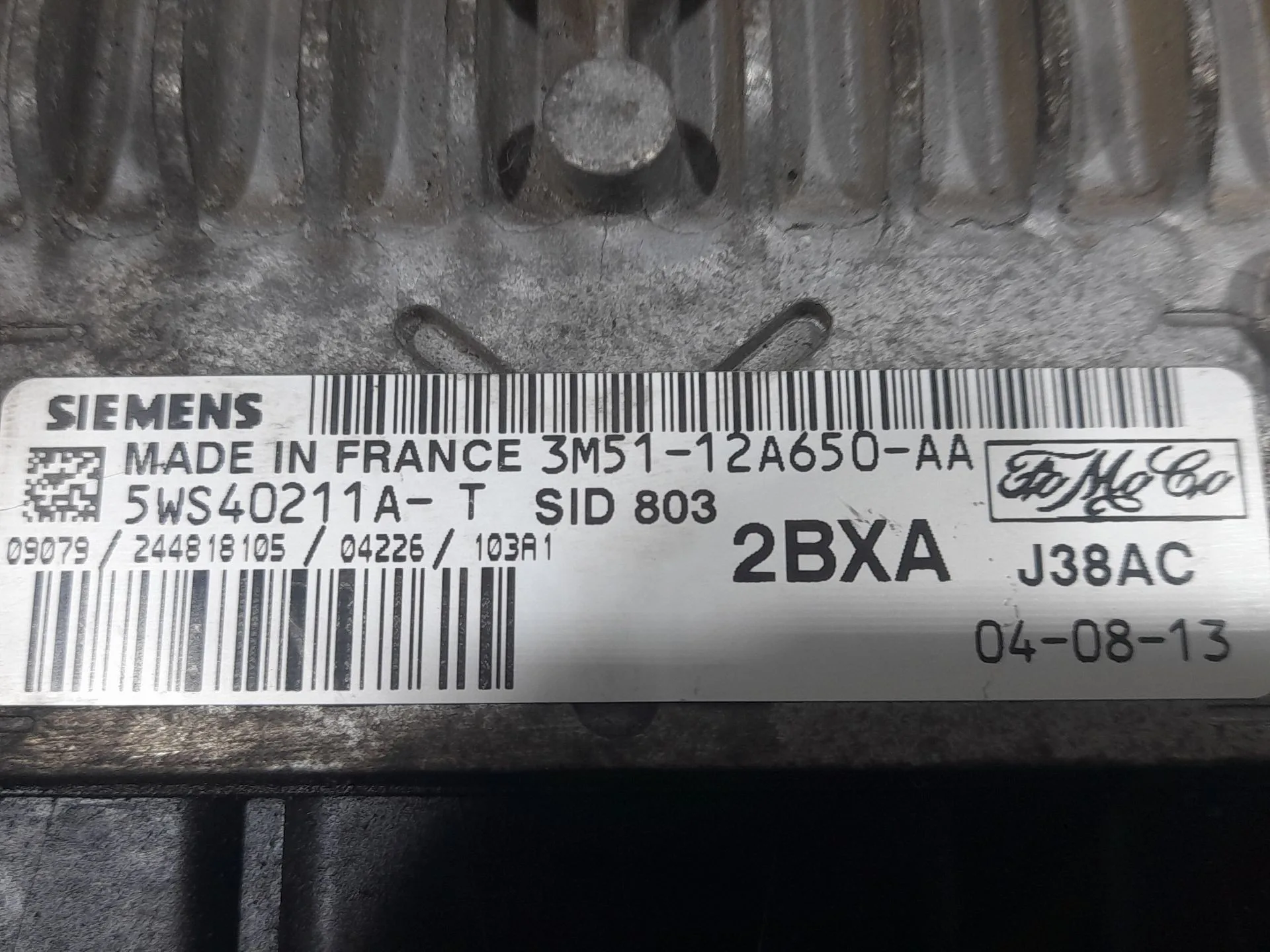 Centralita Motor Uce para Ford Focus C-Max (Cap)