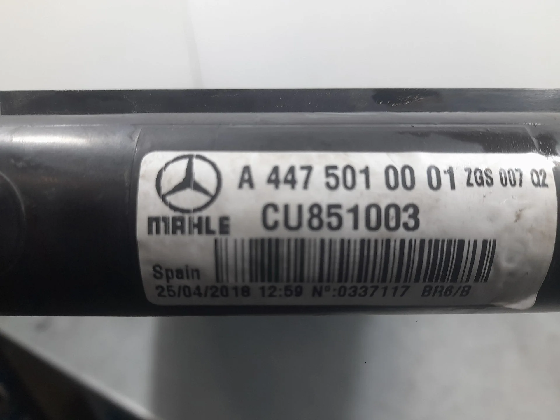 Radiador Agua para Mercedes-Benz Vito Tourer (W447)