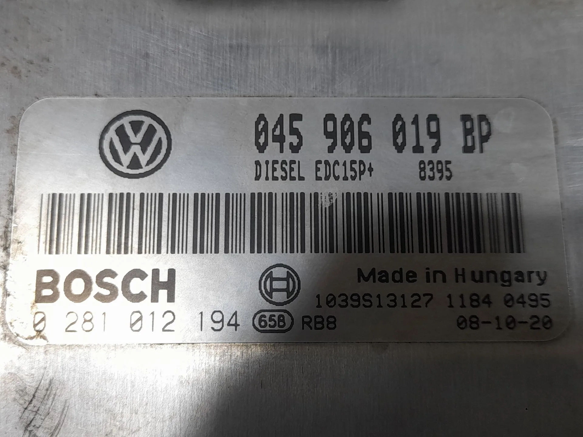 Centralita Motor Uce para Volkswagen Polo Iv (9N_, 9A_)