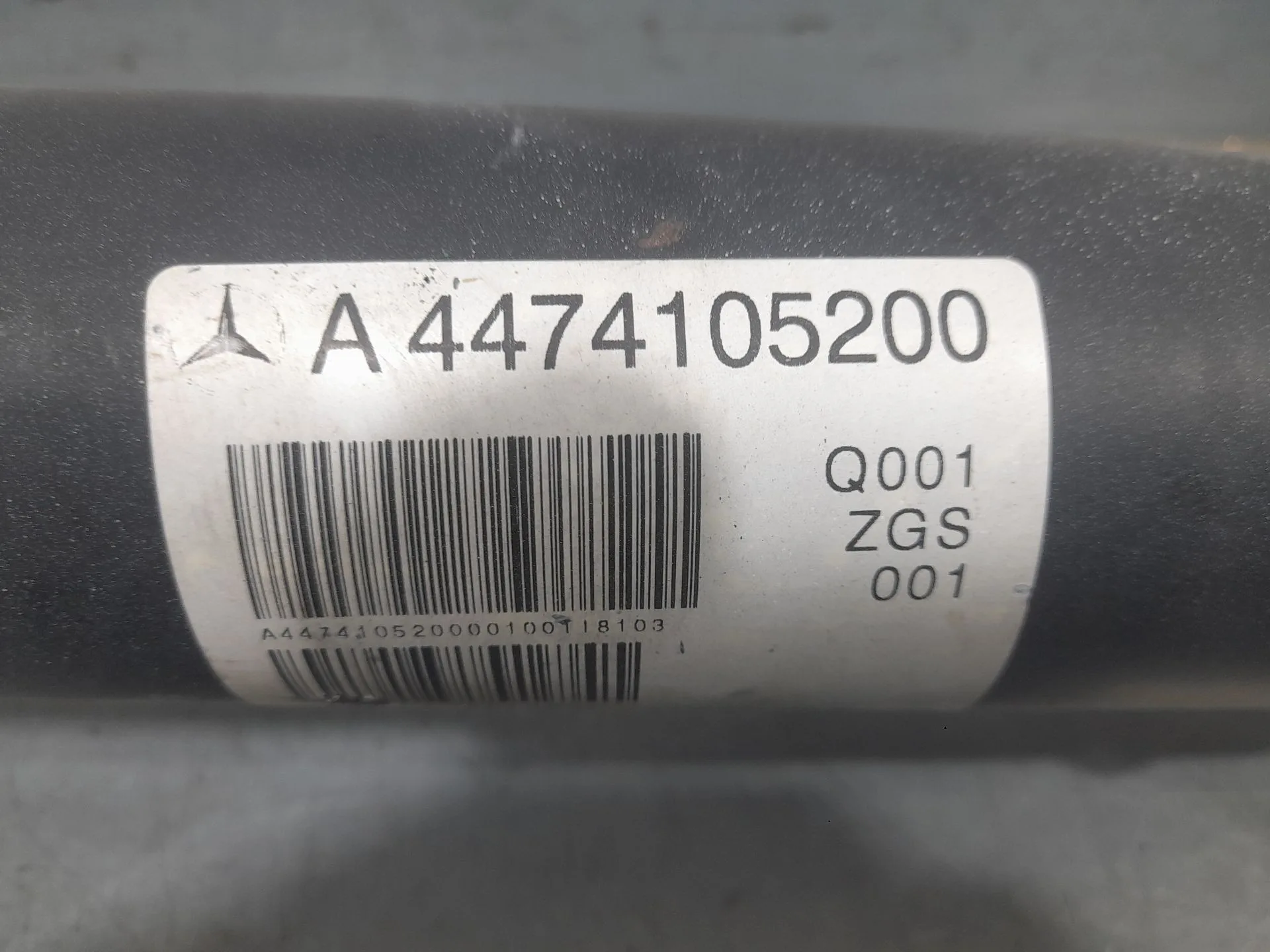 Transmision Central para Mercedes-Benz Vito Tourer (W447)