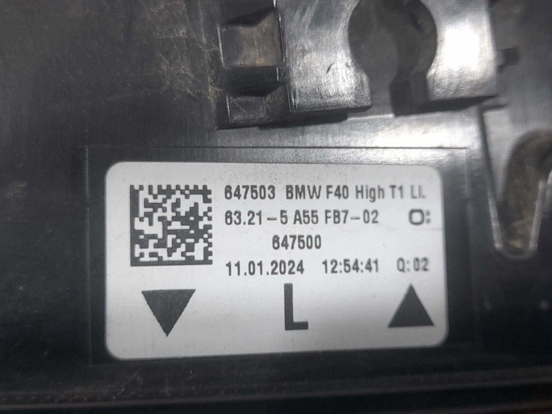 Piloto Trasero Izquierdo Interior para Bmw Serie 1 Lim. (F40)