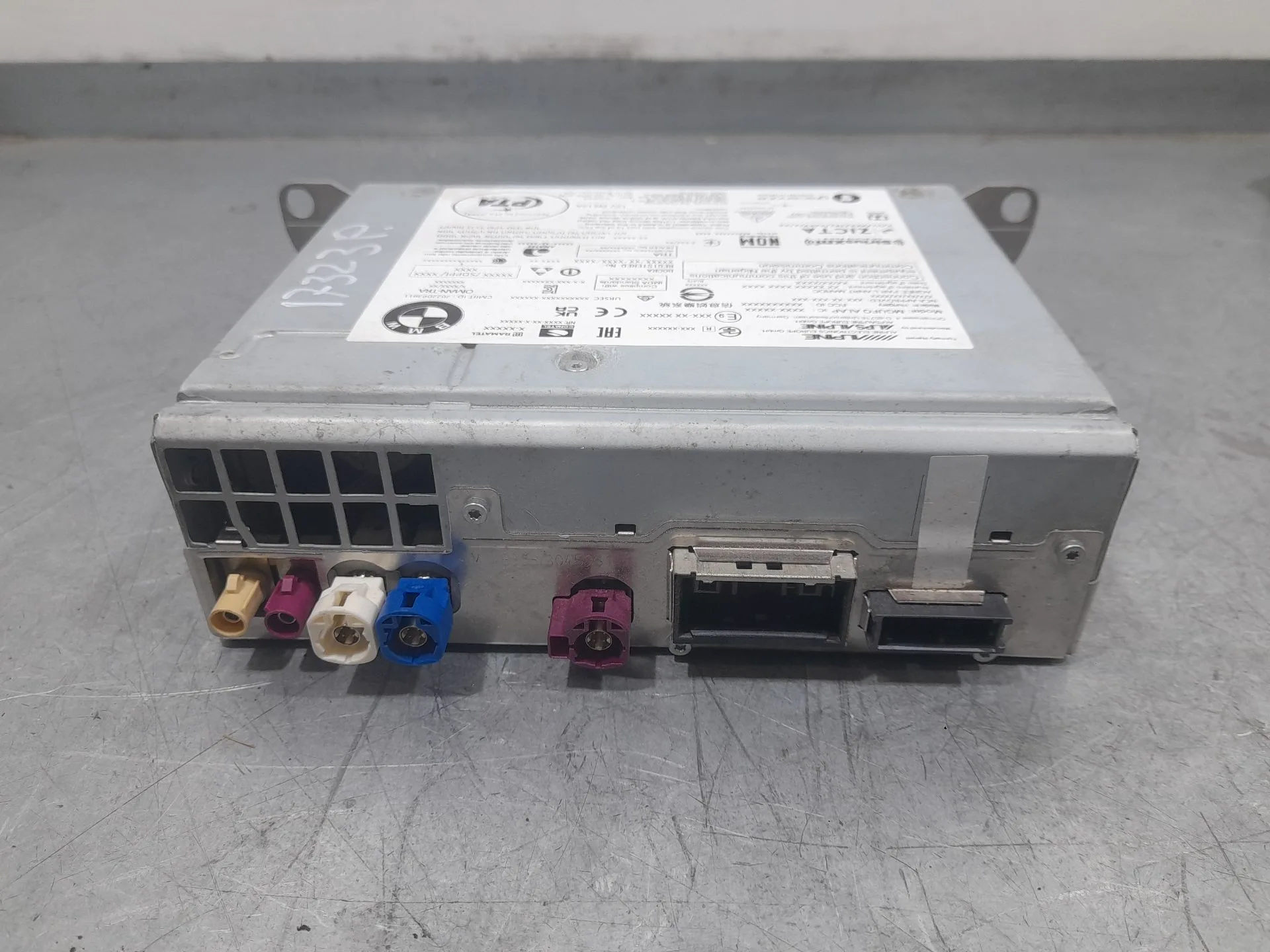 Sistema Audio / Radio para Bmw Serie 1 Lim. (F40)