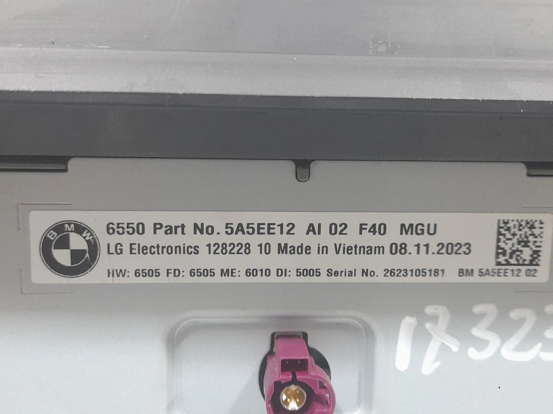 Sistema Navegacion Gps para Bmw Serie 1 Lim. (F40)