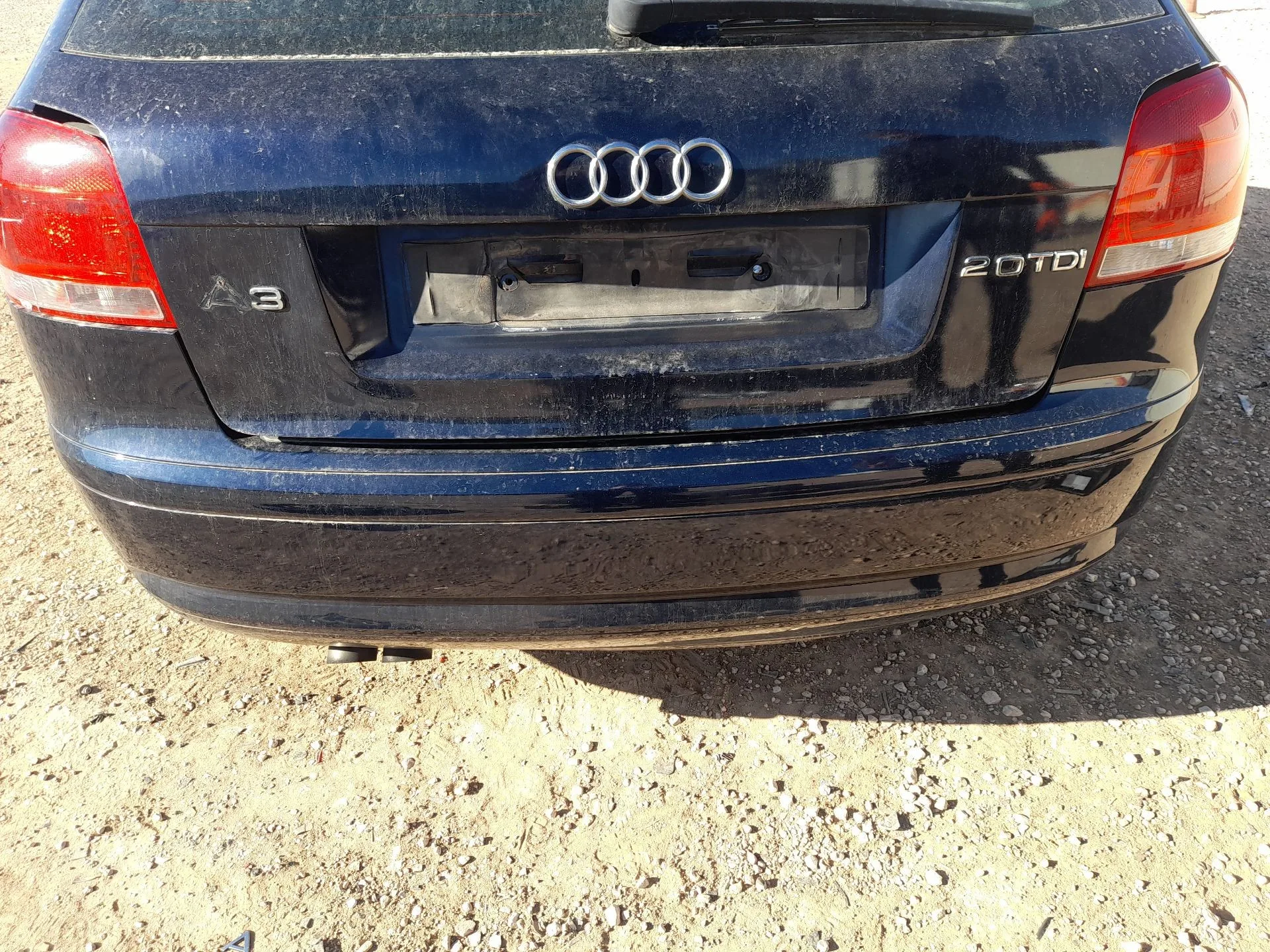 Paragolpes Trasero para Audi A3 (8P1)