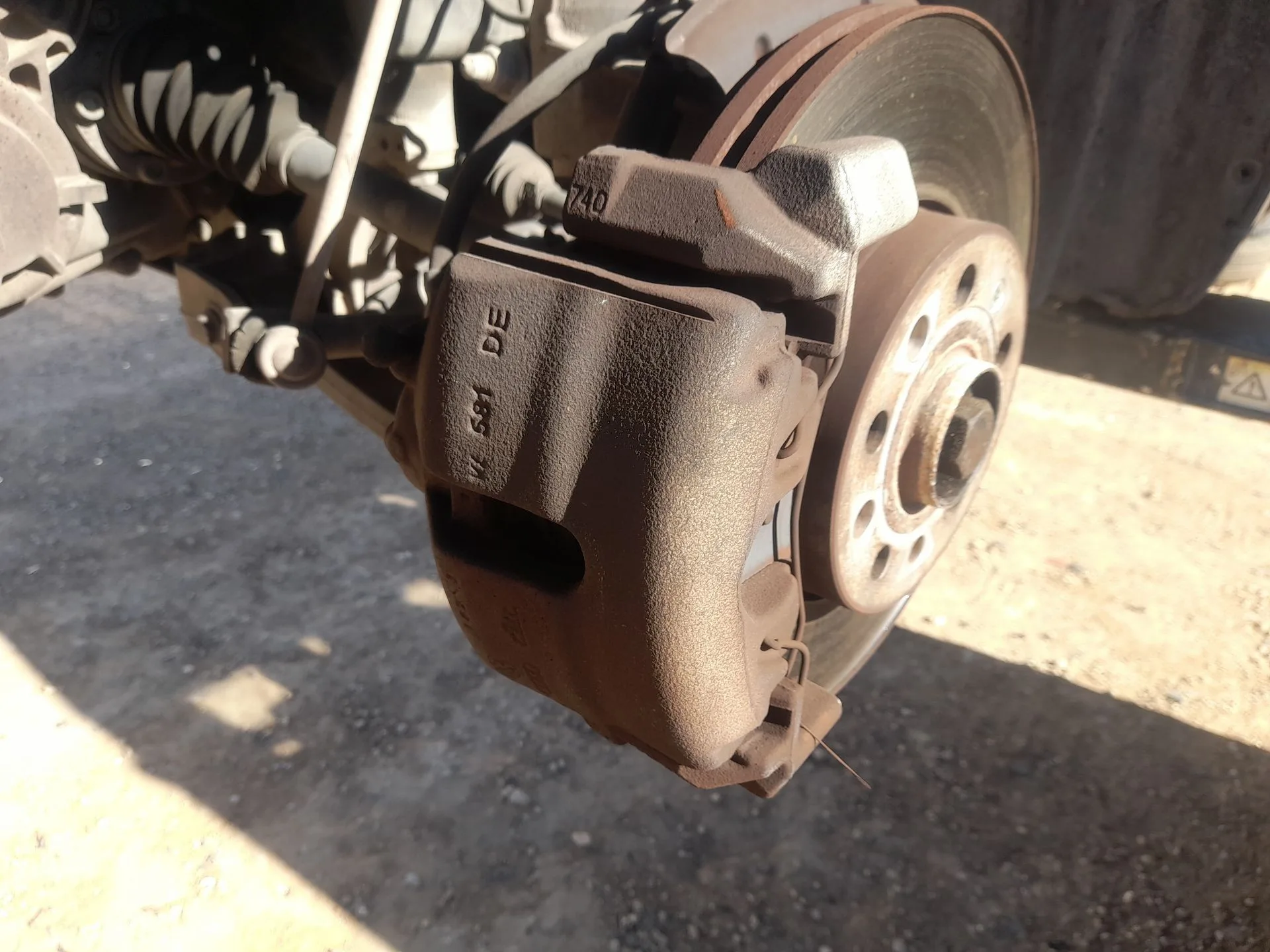 Pinza Freno Delantera Izquierda para Audi A3 (8P1)