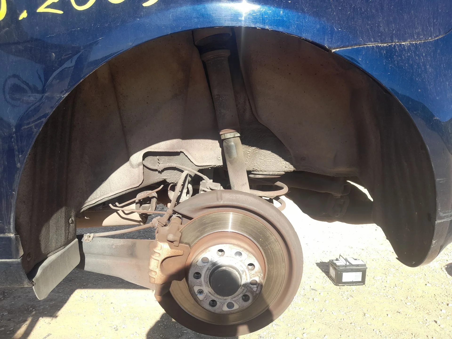 Plastico Pase Rueda Tras. Izq. para Audi A3 (8P1)