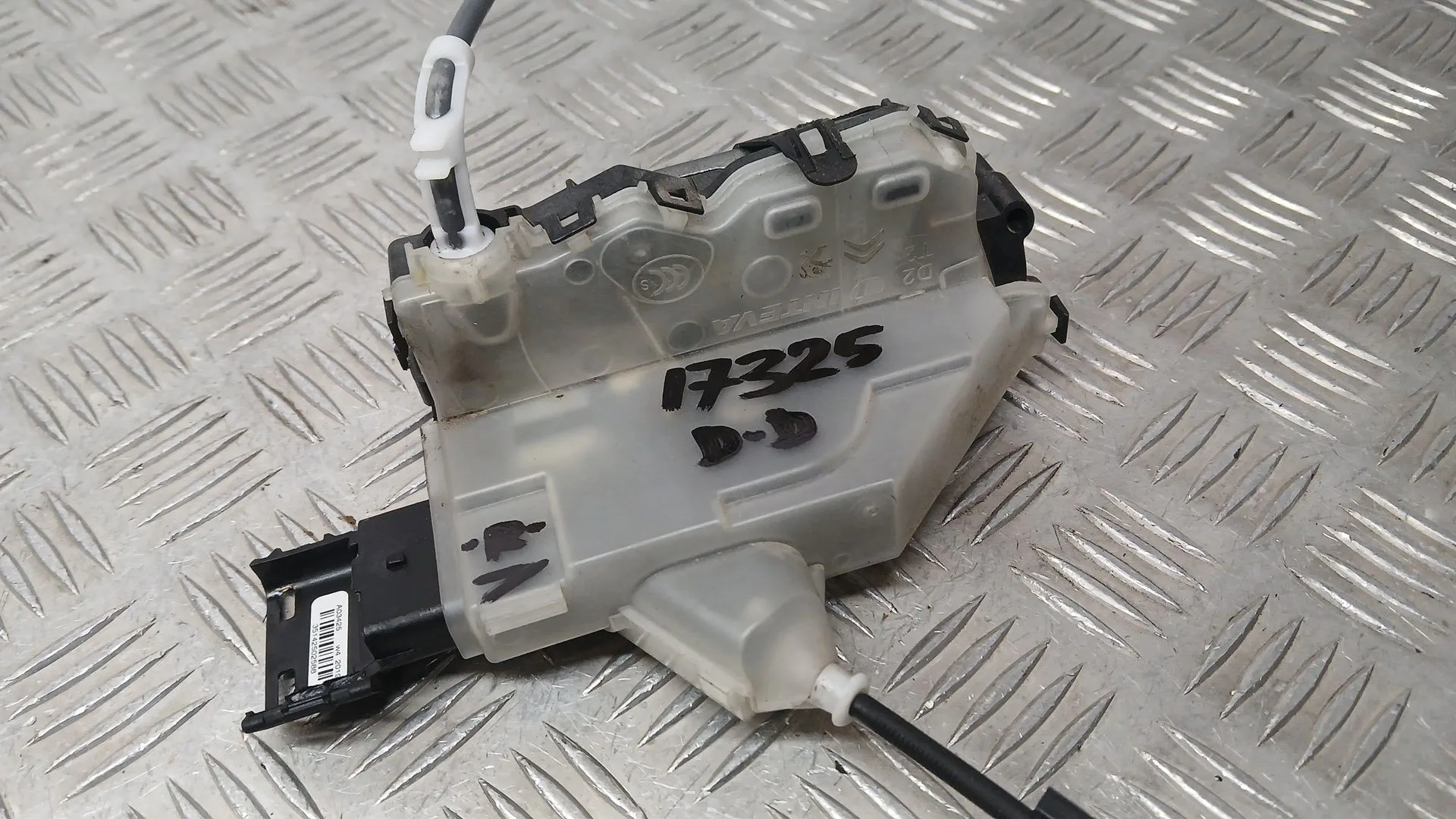 Cerradura Puerta Delantera Derecha para Peugeot Partner Furgoneta/Monovolumen (K9)