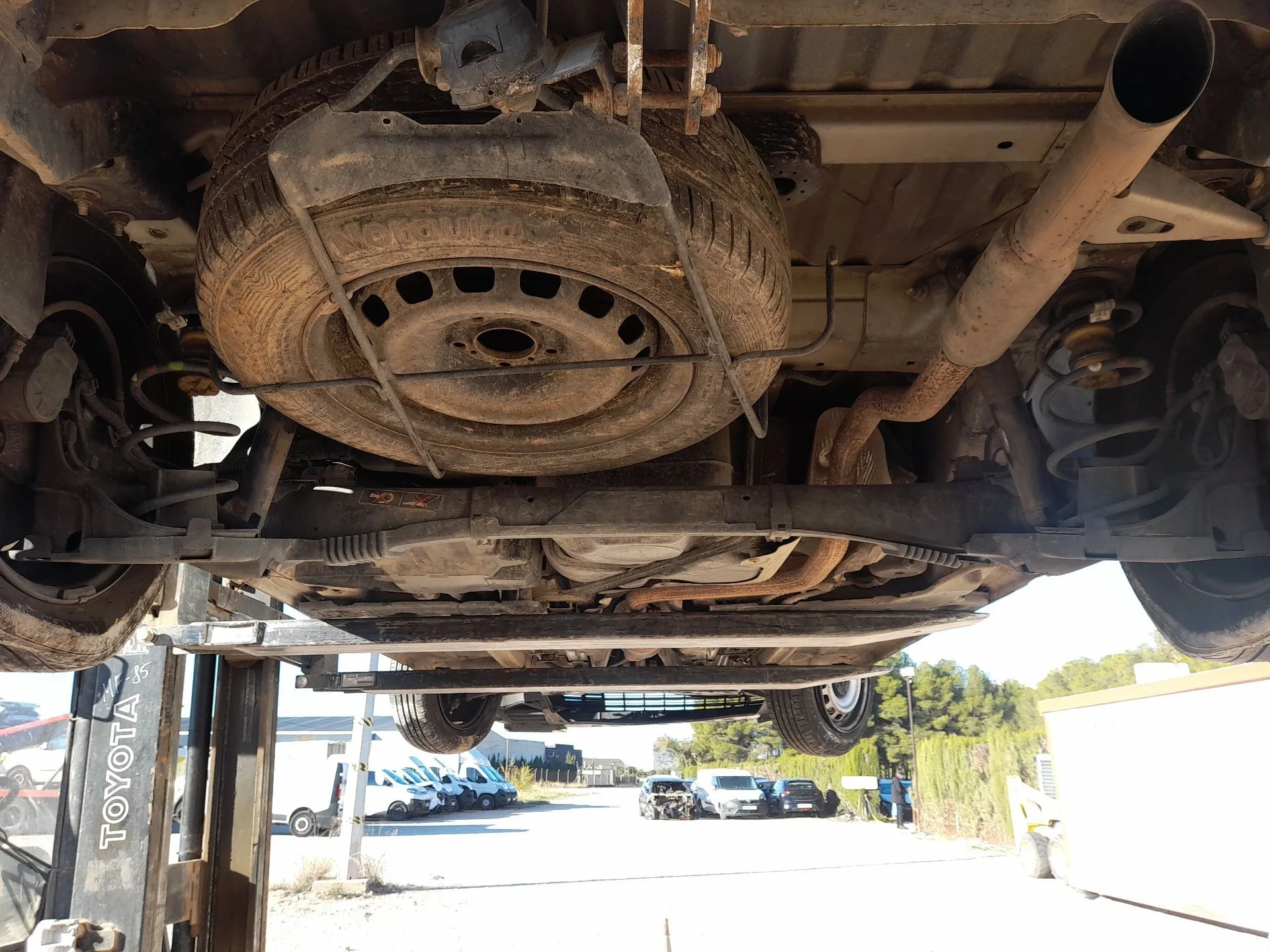 Puente Trasero para Peugeot Partner Furgoneta/Monovolumen (K9)