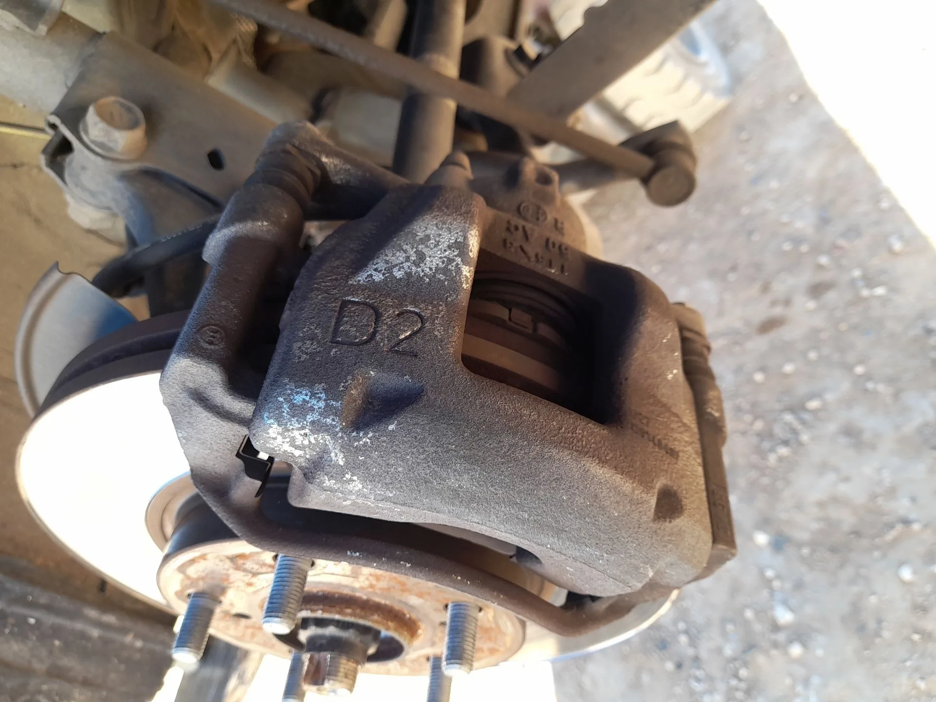 Pinza Freno Delantera Derecha para Toyota Auris (_E18_)