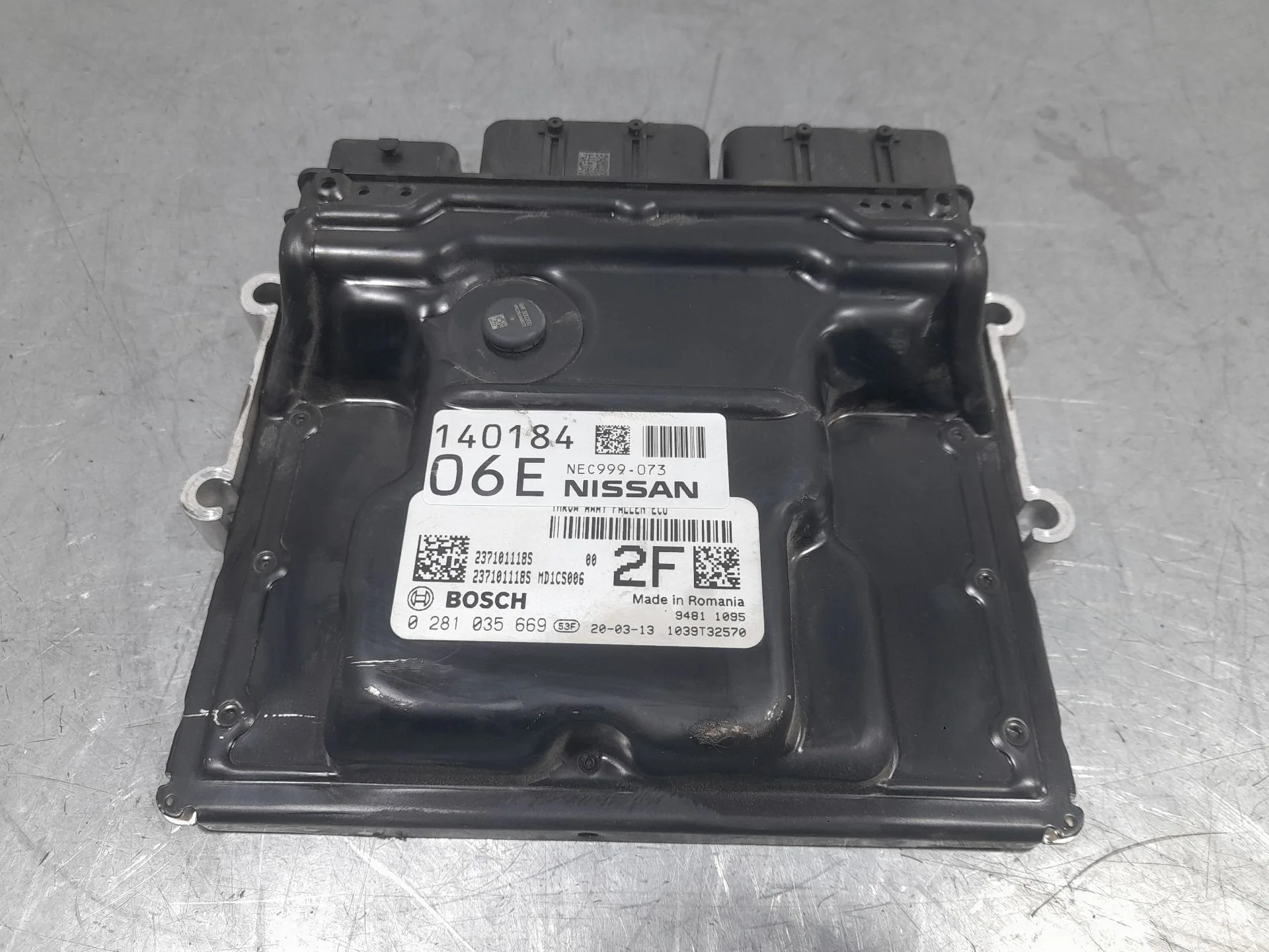 Centralita Motor Uce para Nissan Qashqai Ii (J11, J11_)