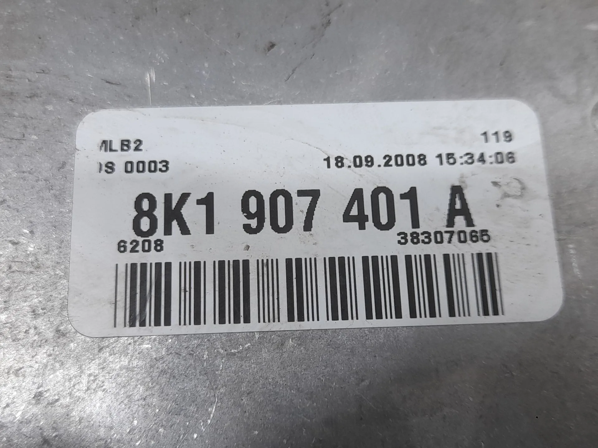 Centralita Motor Uce para Audi A5 (8T3)