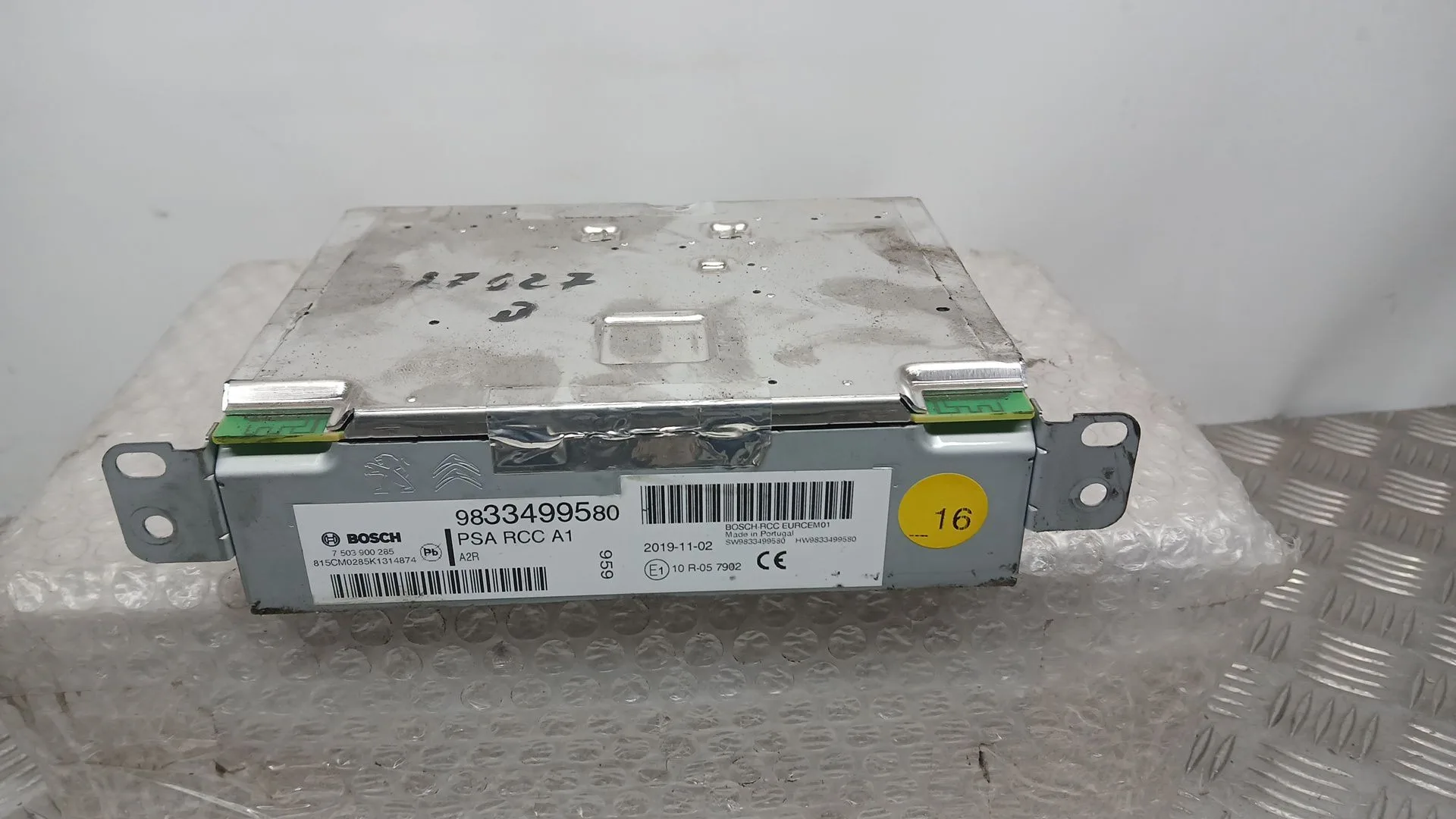 Sistema Audio / Radio para Peugeot 208 Ii (Ub_, Up_, Uw_, Uj_)