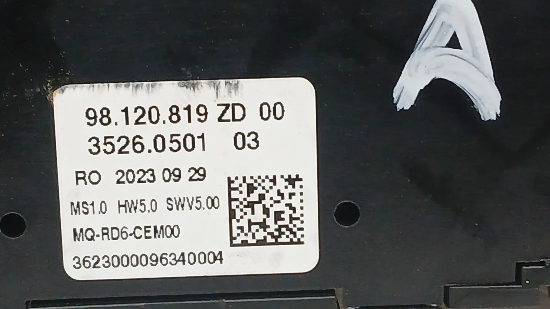 Mando Radio para Opel Vivaro C Furgoneta (K0)
