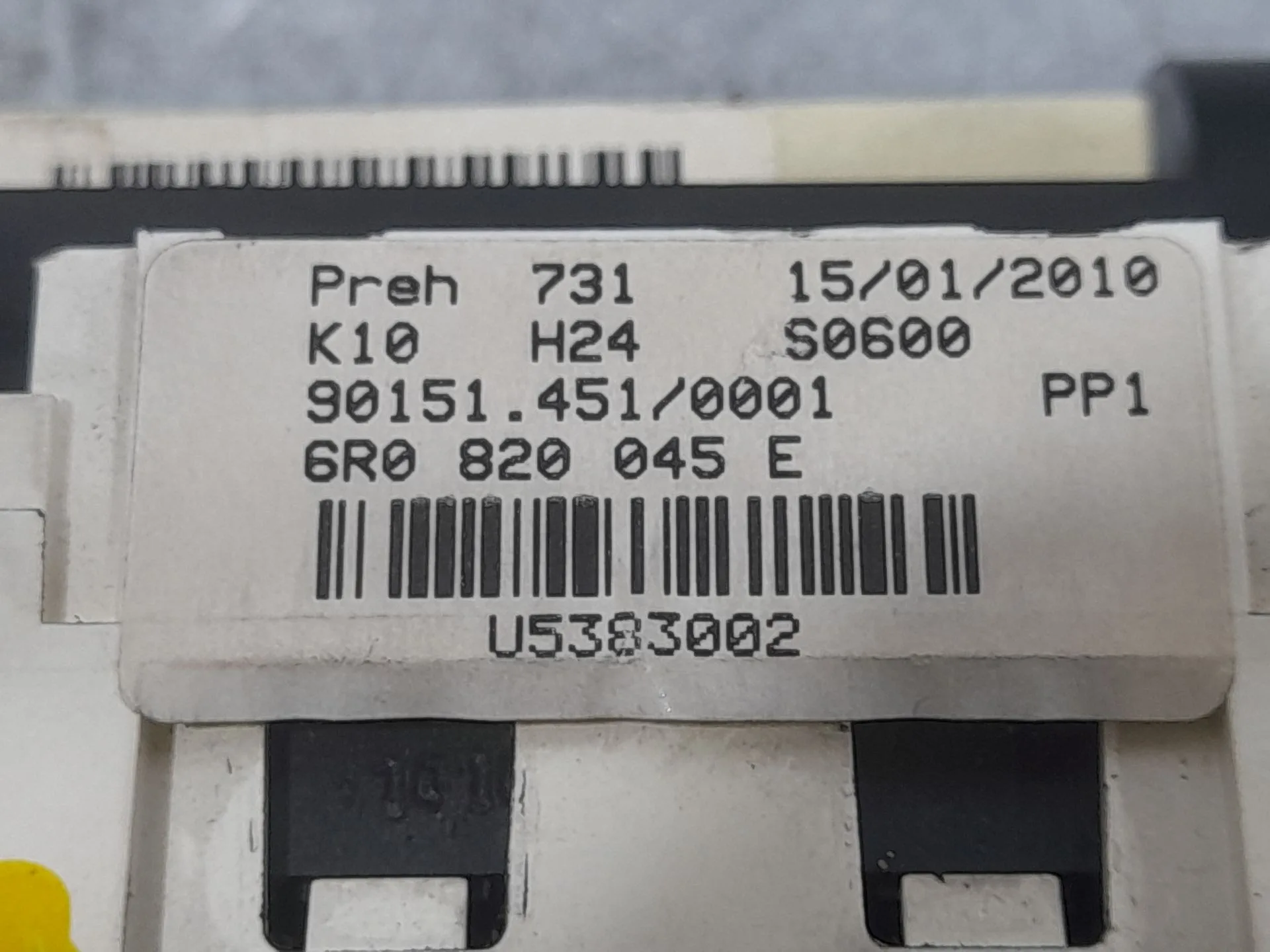 Mando Climatizador para Volkswagen Polo V (6R1, 6C1)