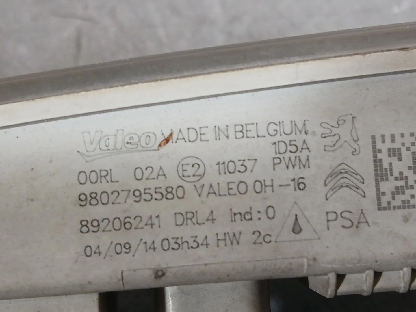 Piloto Delantero Izquierdo para Peugeot 308 Ii (Lb_, Lp_, Lw_, Lh_, L3_)