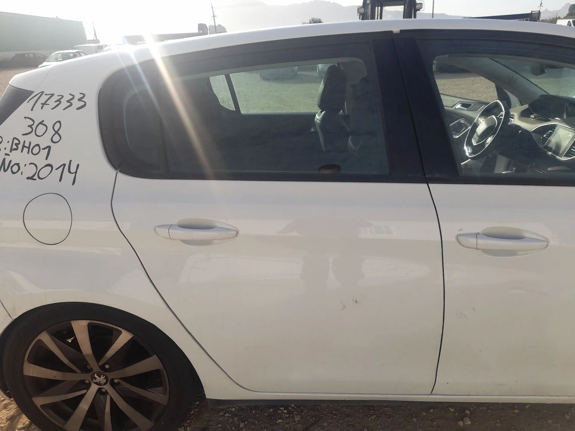 Puerta Trasera Derecha para Peugeot 308 Ii (Lb_, Lp_, Lw_, Lh_, L3_)