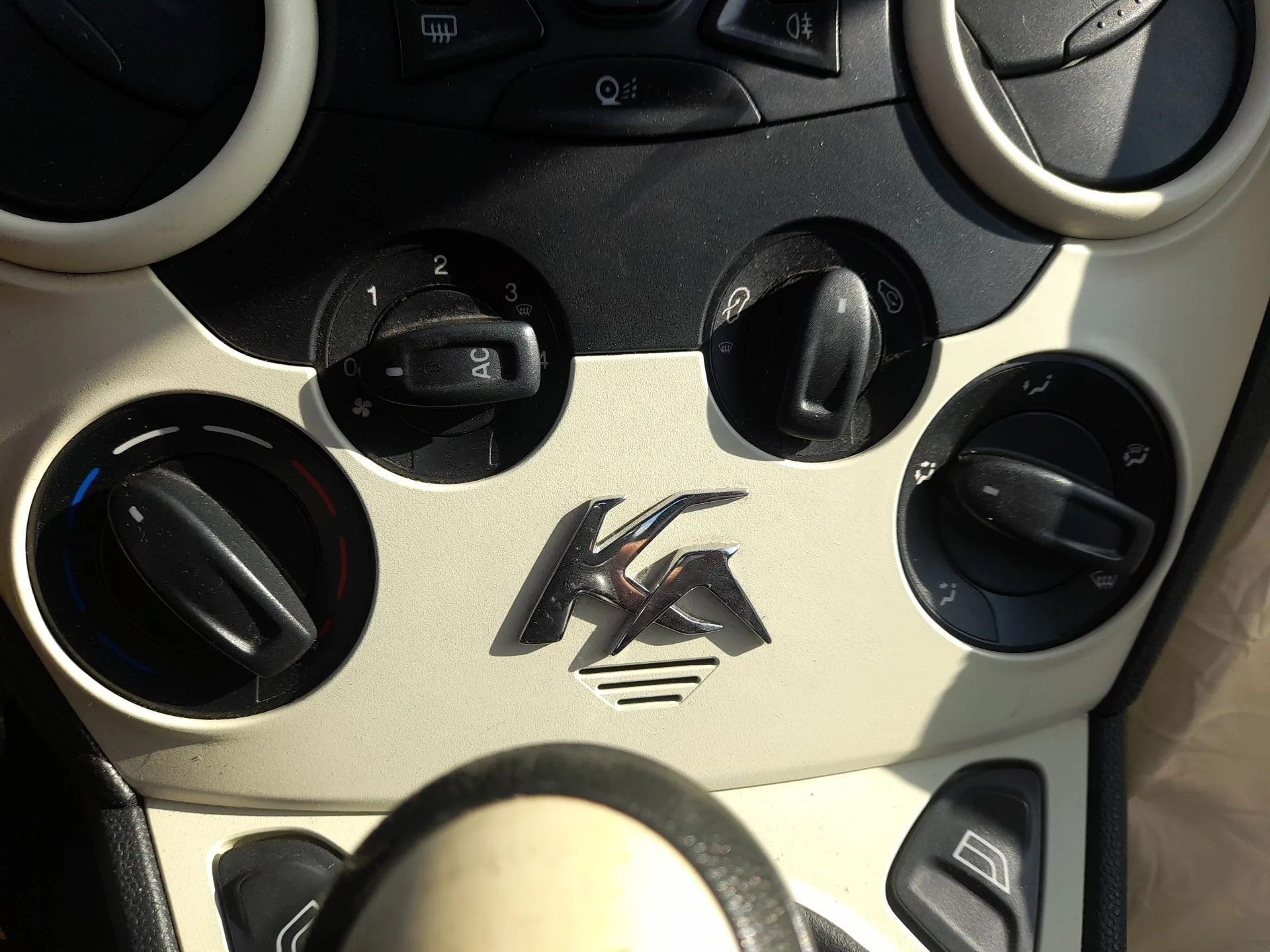 Mando Calefaccion / Aire Acondicionado para Ford Ka (Ru8)