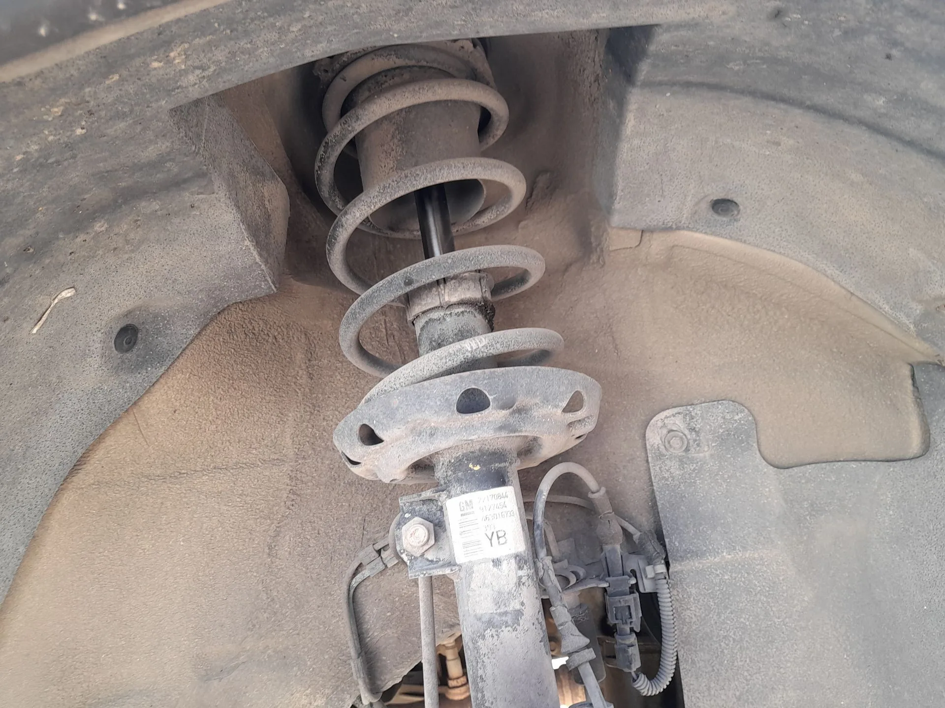 Amortiguador Delantero Derecho para Opel Corsa C (X01)