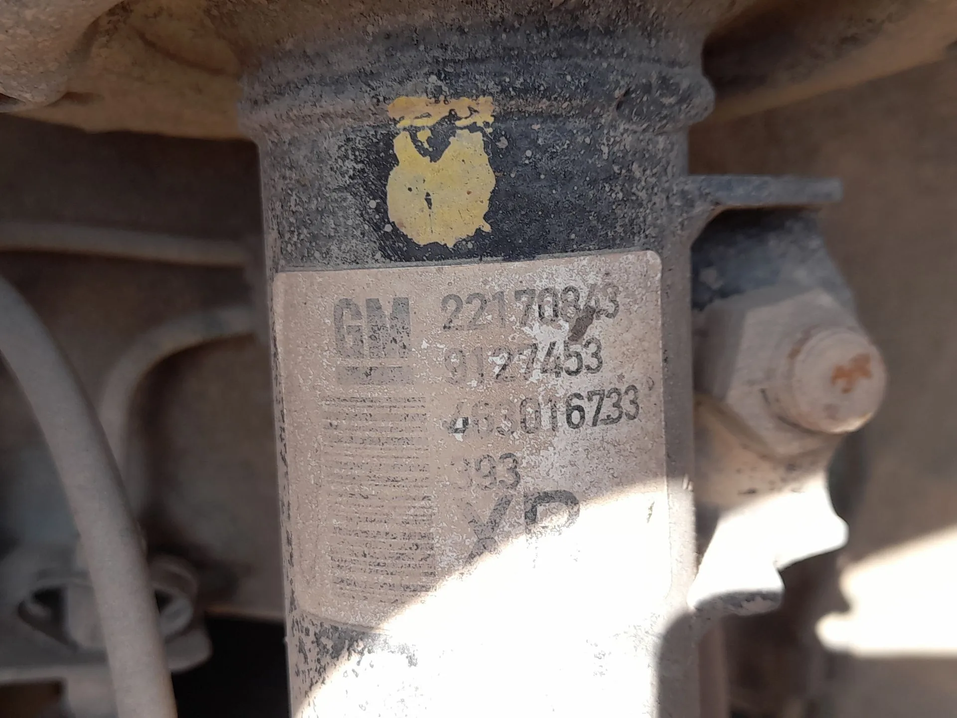 Amortiguador Delantero Izquierdo para Opel Corsa C (X01)