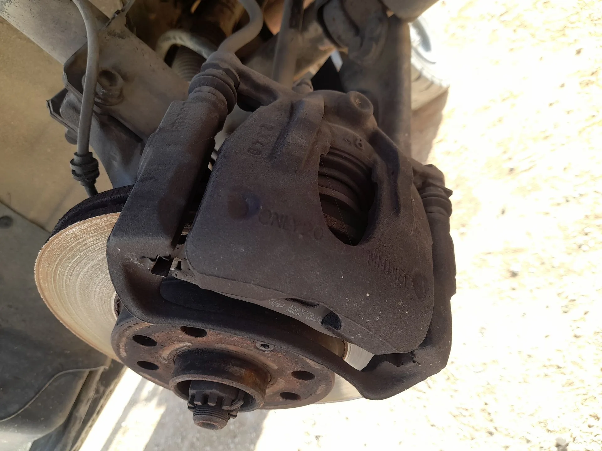 Pinza Freno Delantera Derecha para Opel Corsa C (X01)