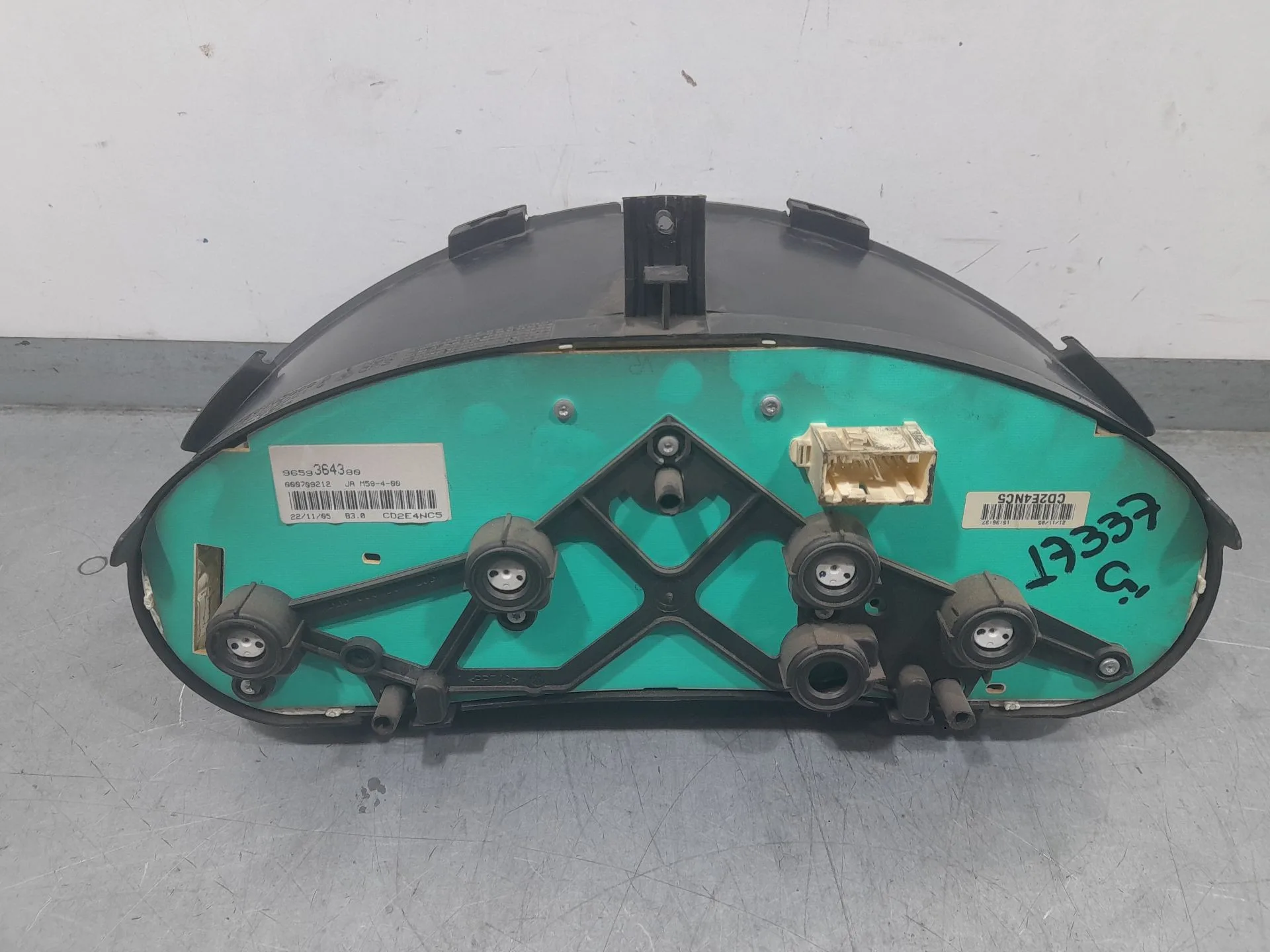 Cuadro Instrumentos para Citroën Berlingo / Berlingo First Monospace (Mf_, Gjk_, Gfk_)