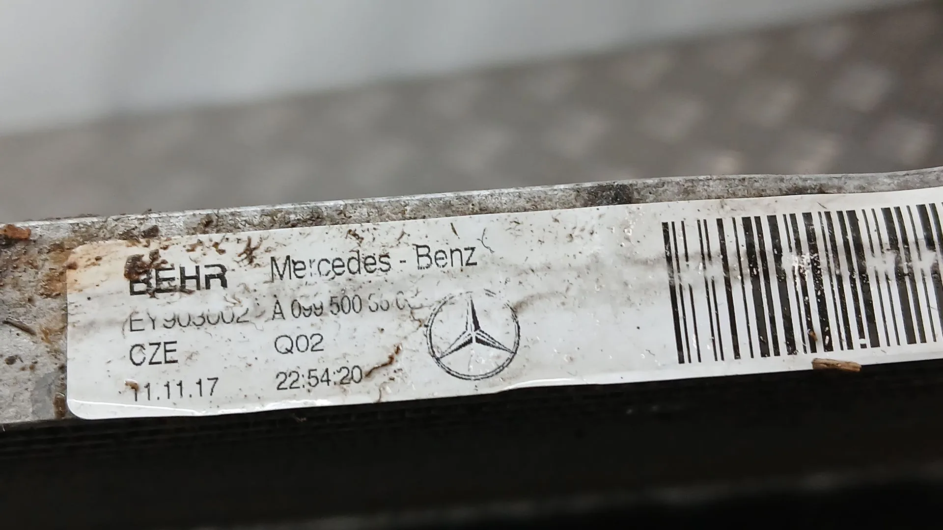 Radiador Agua para Mercedes-Benz Glc Coupe (C253)