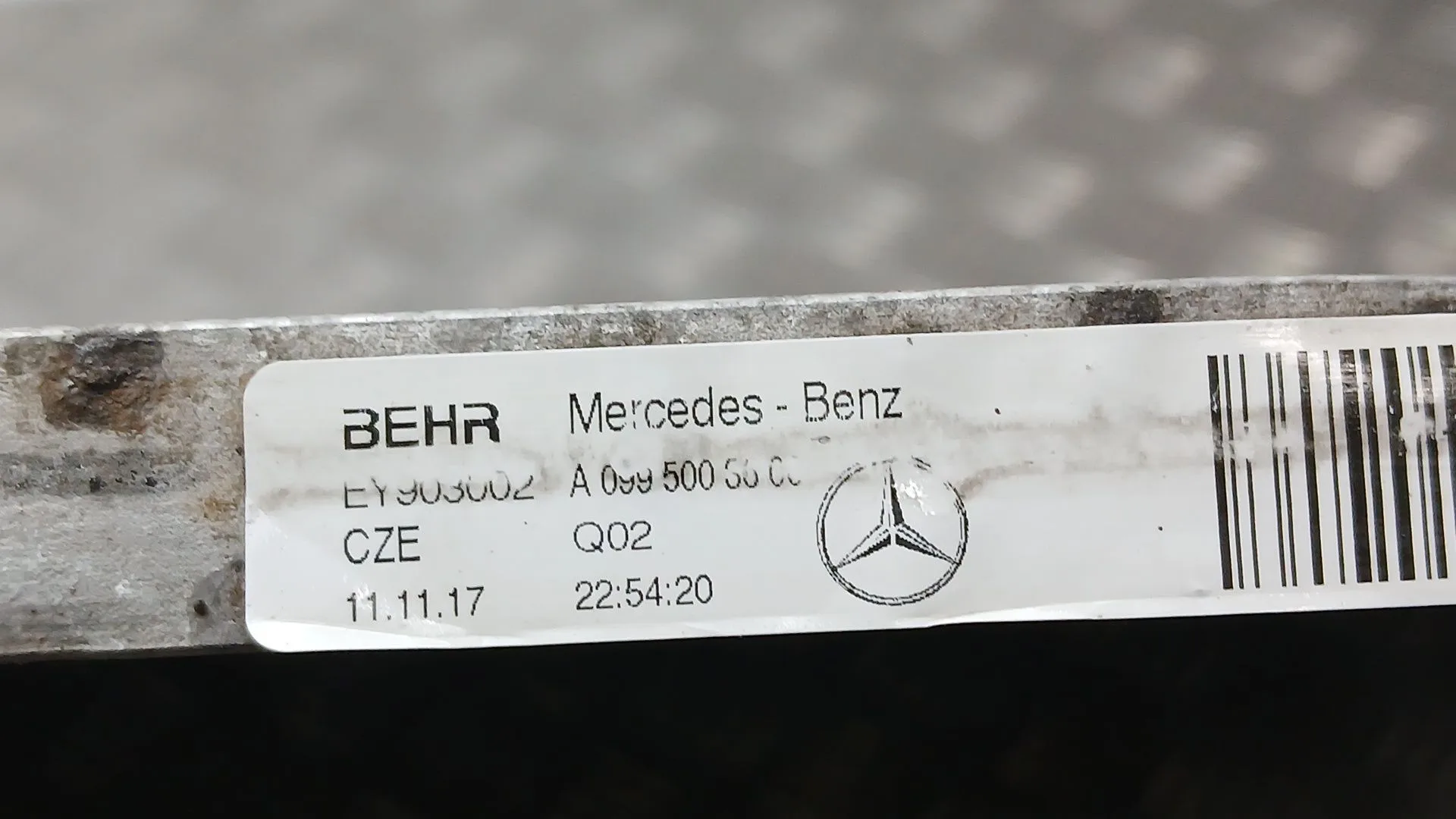 Radiador Agua para Mercedes-Benz Glc Coupe (C253)