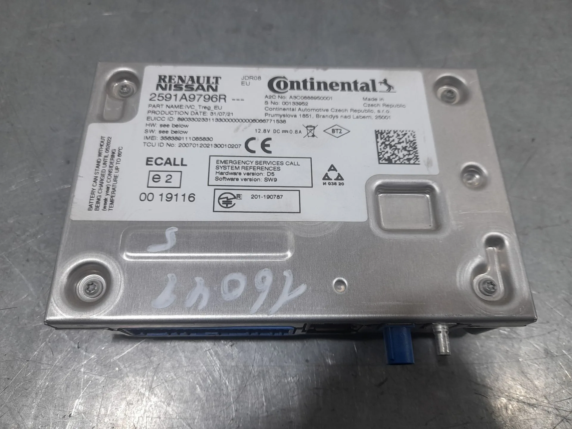 Modulo Electronico para Renault Clio V