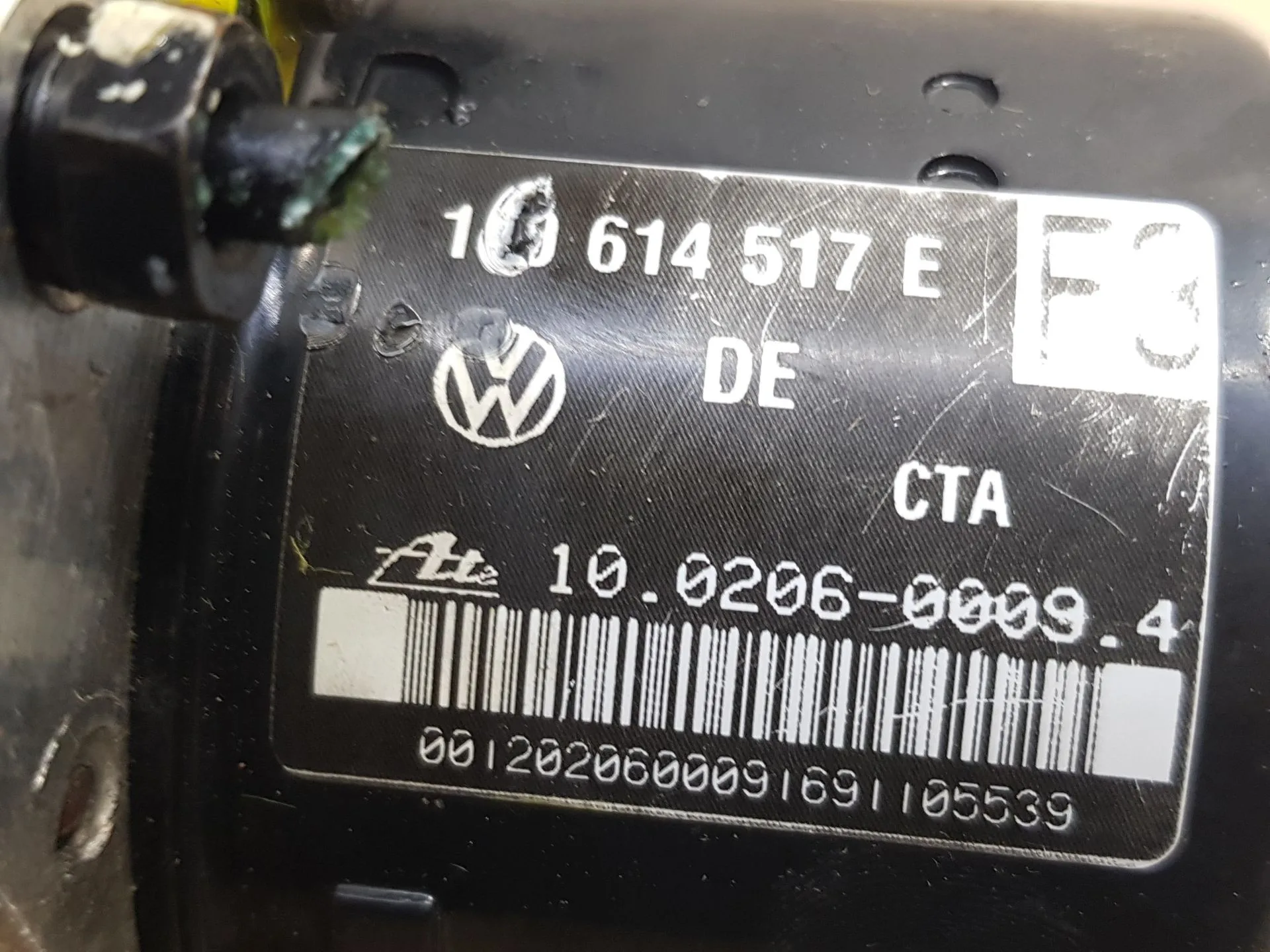 Abs para Volkswagen New Beetle (9C1/1C1)