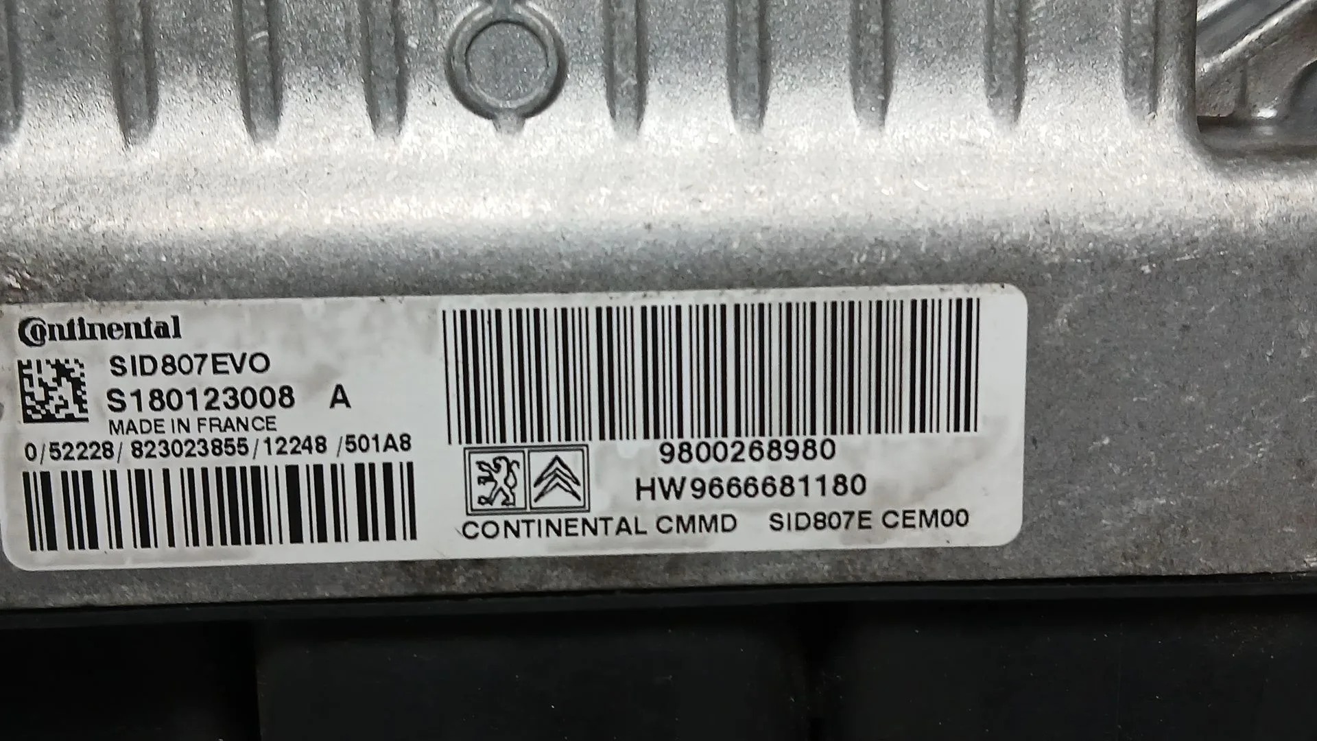 Centralita Motor Uce para Peugeot Partner Tepee