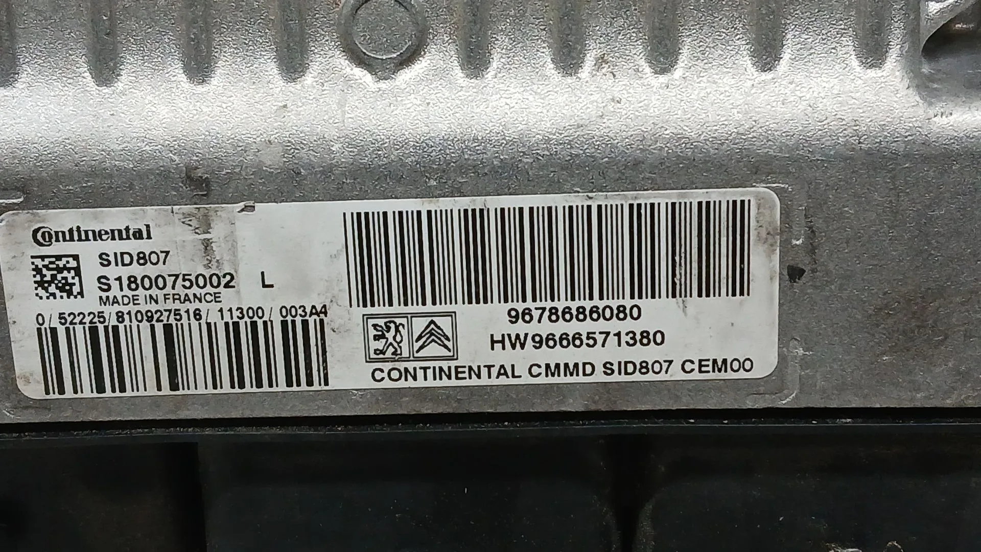 Centralita Motor Uce para Peugeot 5008 (0U_, 0E_)