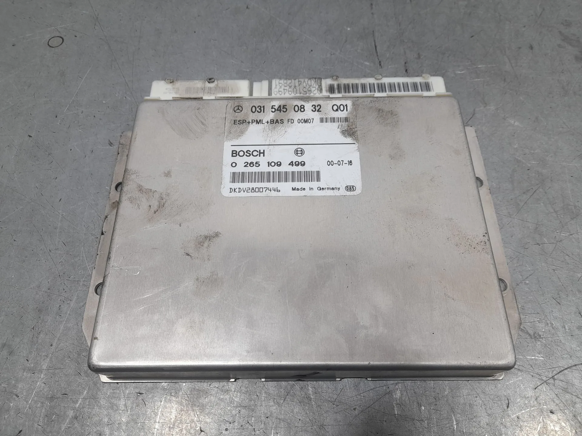 Centralita Motor Uce para Mercedes-Benz Clase E (W210) Berlina Diesel