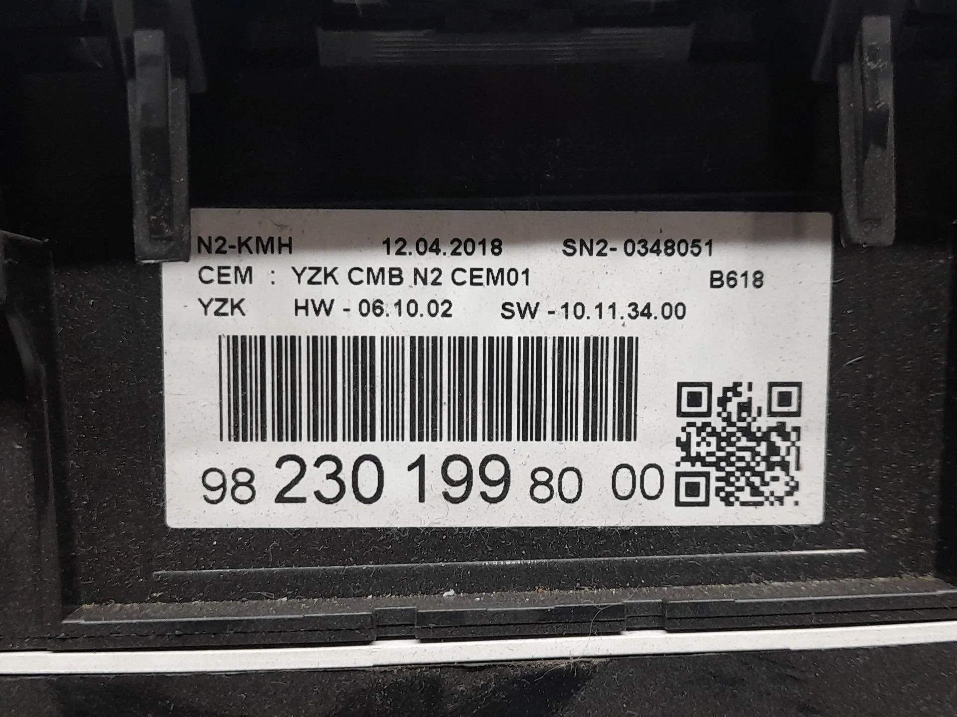 Cuadro Instrumentos para Citroën C3 Iii (Sx)