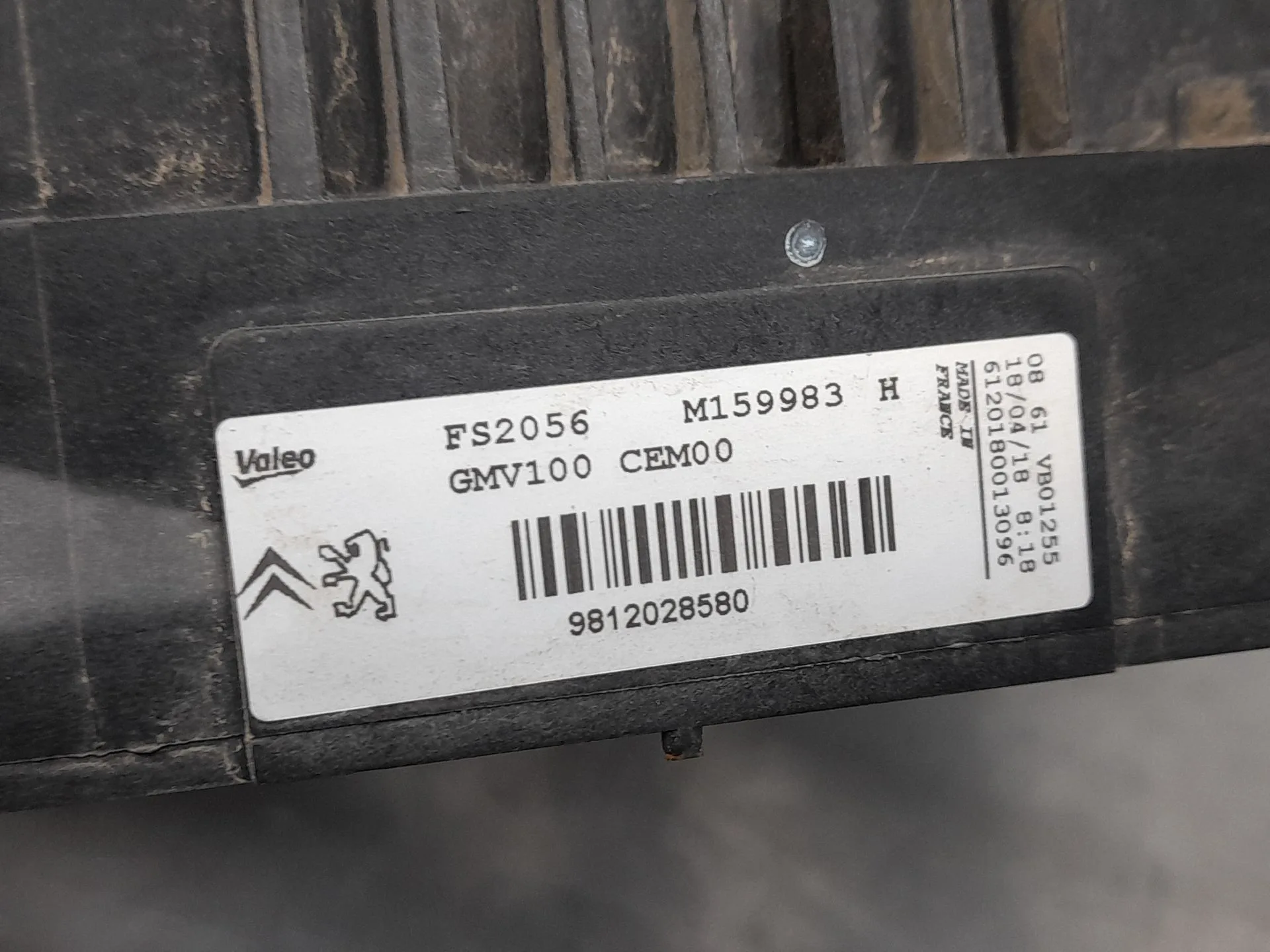 Electroventilador para Citroën C3 Iii (Sx)