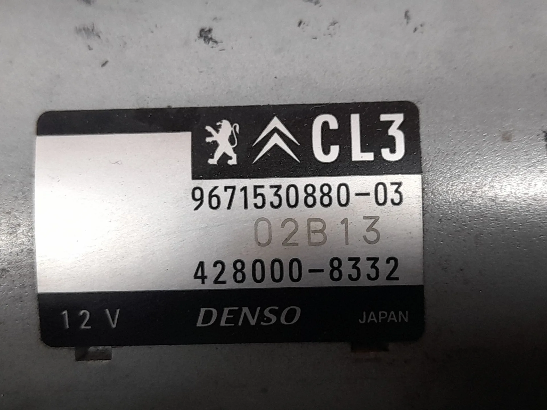 Motor Arranque para Citroën C3 Iii (Sx)