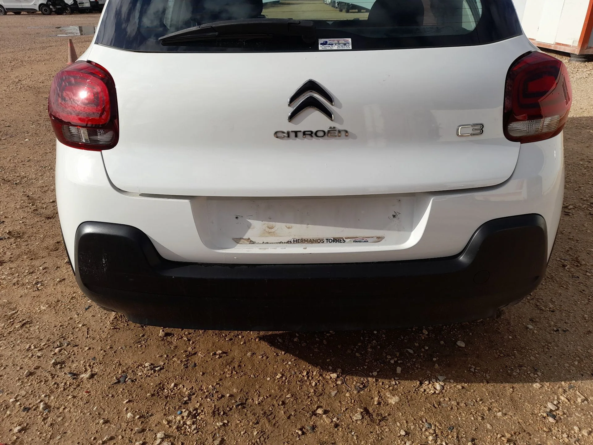 Paragolpes Trasero para Citroën C3 Iii (Sx)