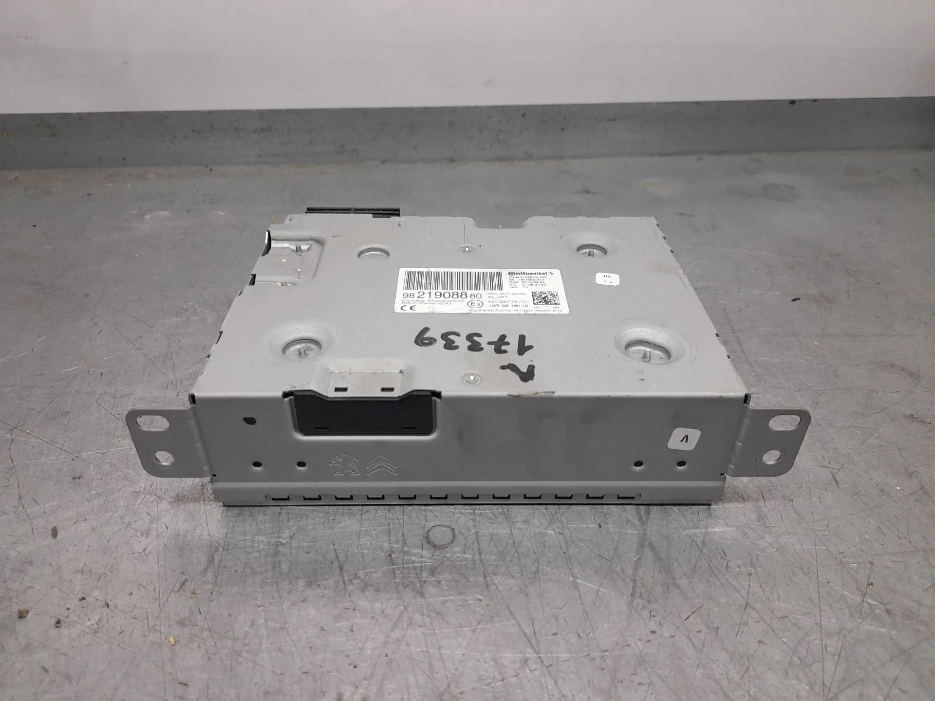 Sistema Audio / Radio para Citroën C3 Iii (Sx)