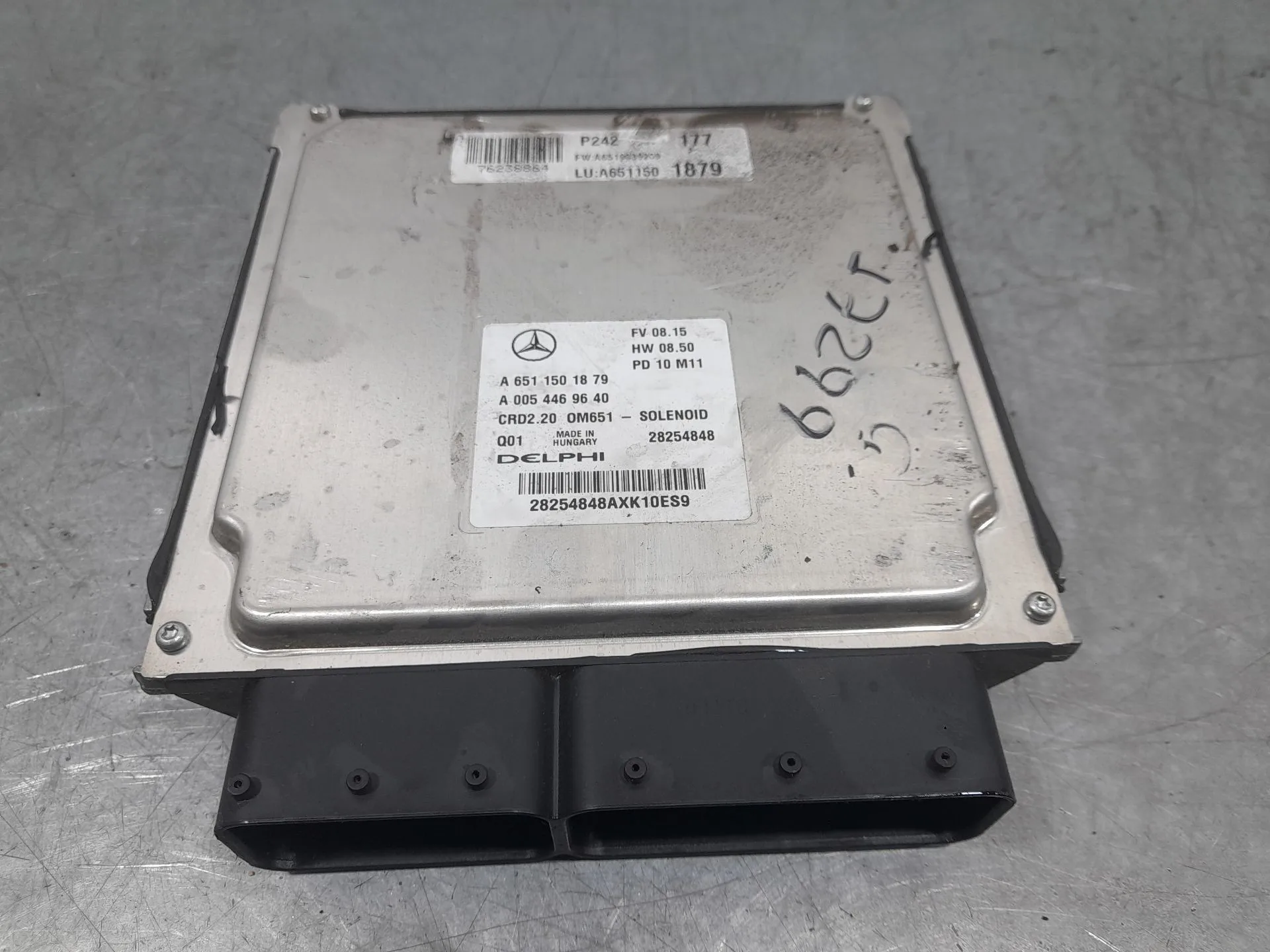 Centralita Motor Uce para Mercedes-Benz Vito / Mixto Furgoneta (W639)