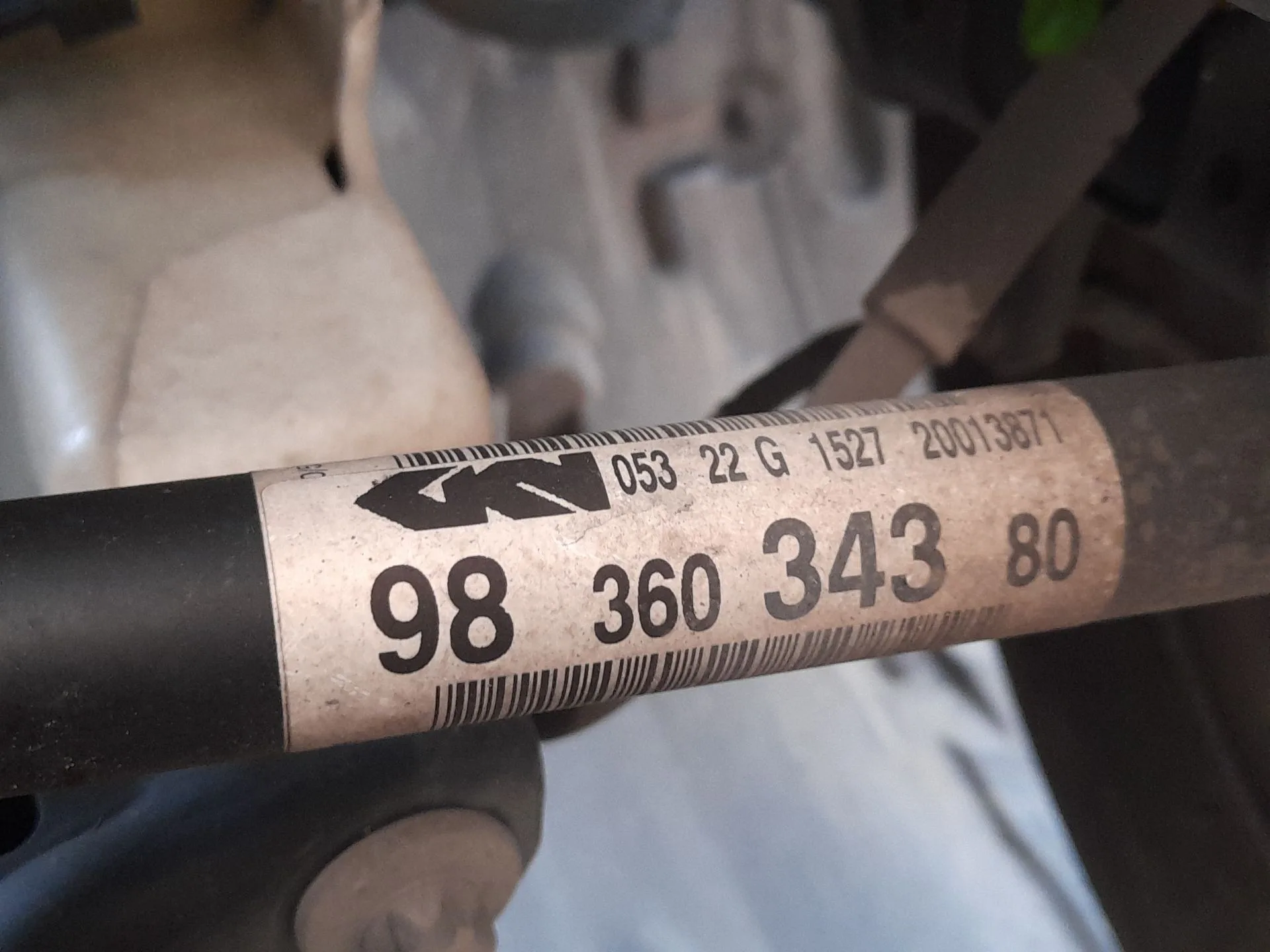 Transmision Delantera Izquierda para Peugeot 208 Ii (Ub_, Up_, Uw_, Uj_)