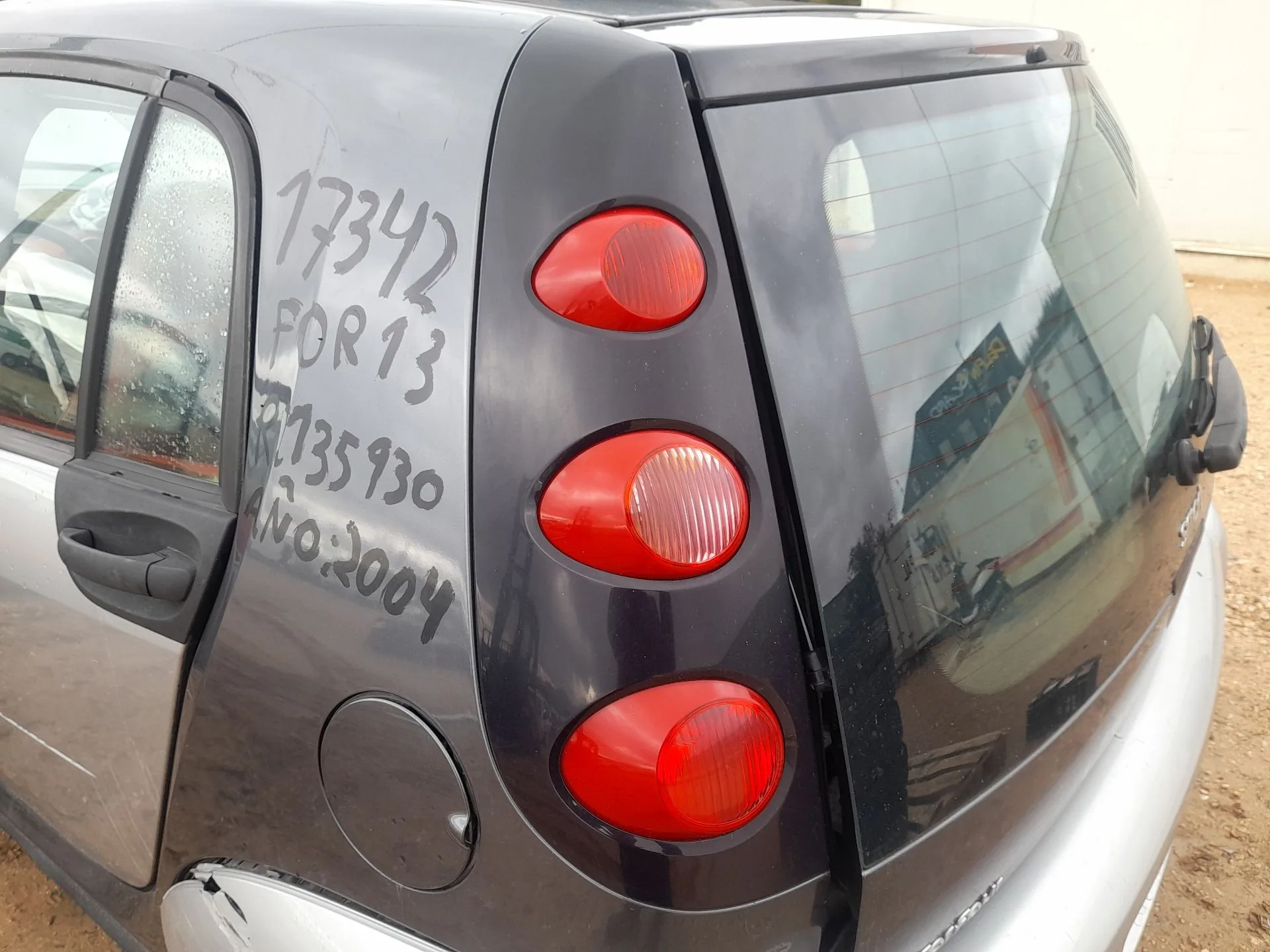 Piloto Trasero Izquierdo para Smart Forfour (454)