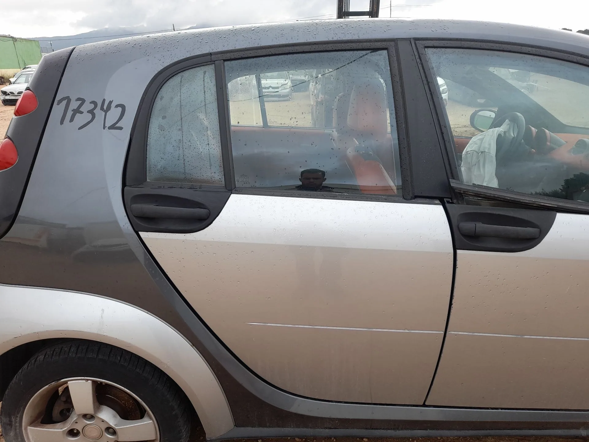 Puerta Trasera Derecha para Smart Forfour (454)