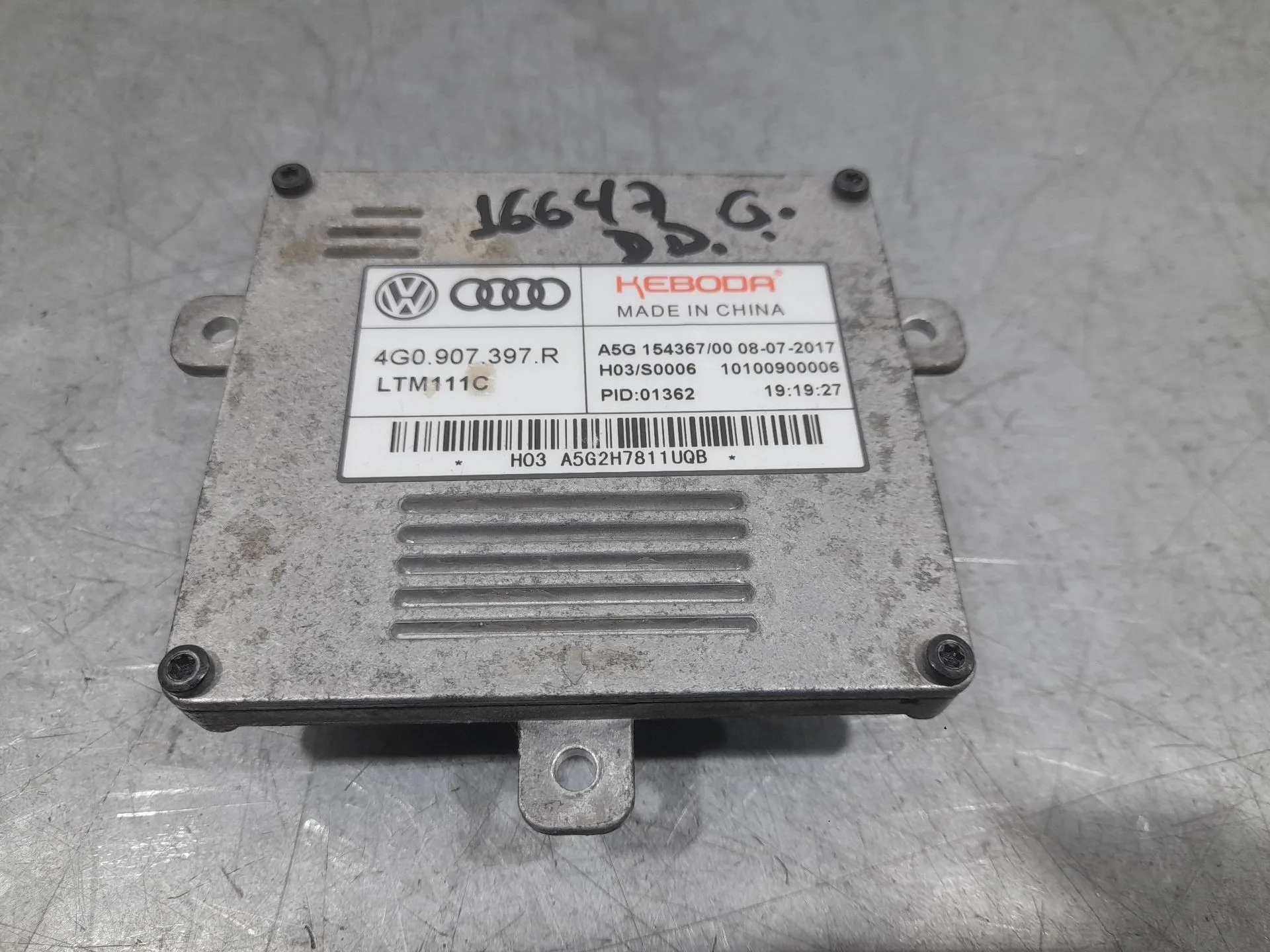 Centralita Faro para Audi A3 Sportback (8Va, 8Vf)