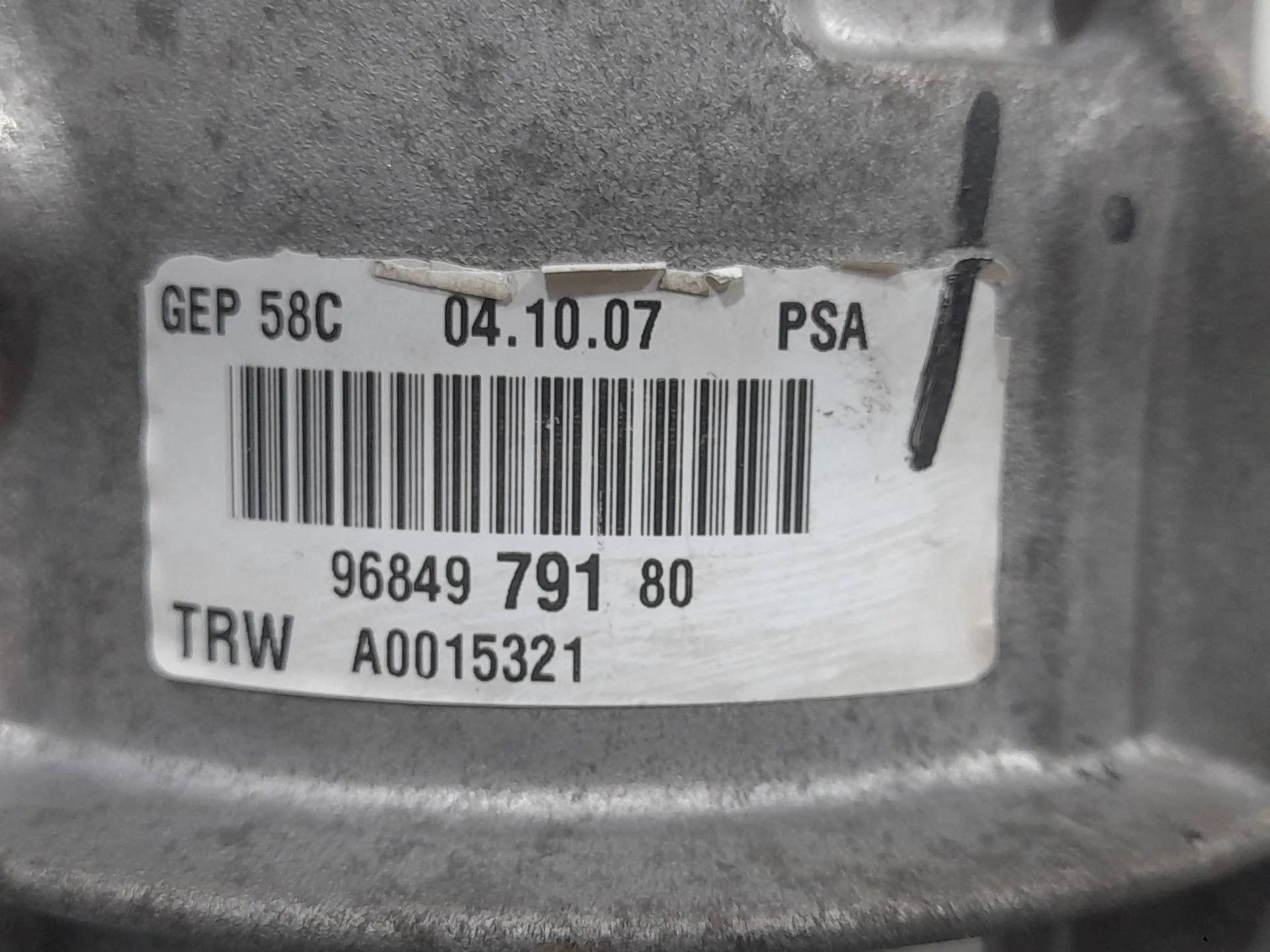 Bomba Direccion Electrica para Citroën C3 Picasso