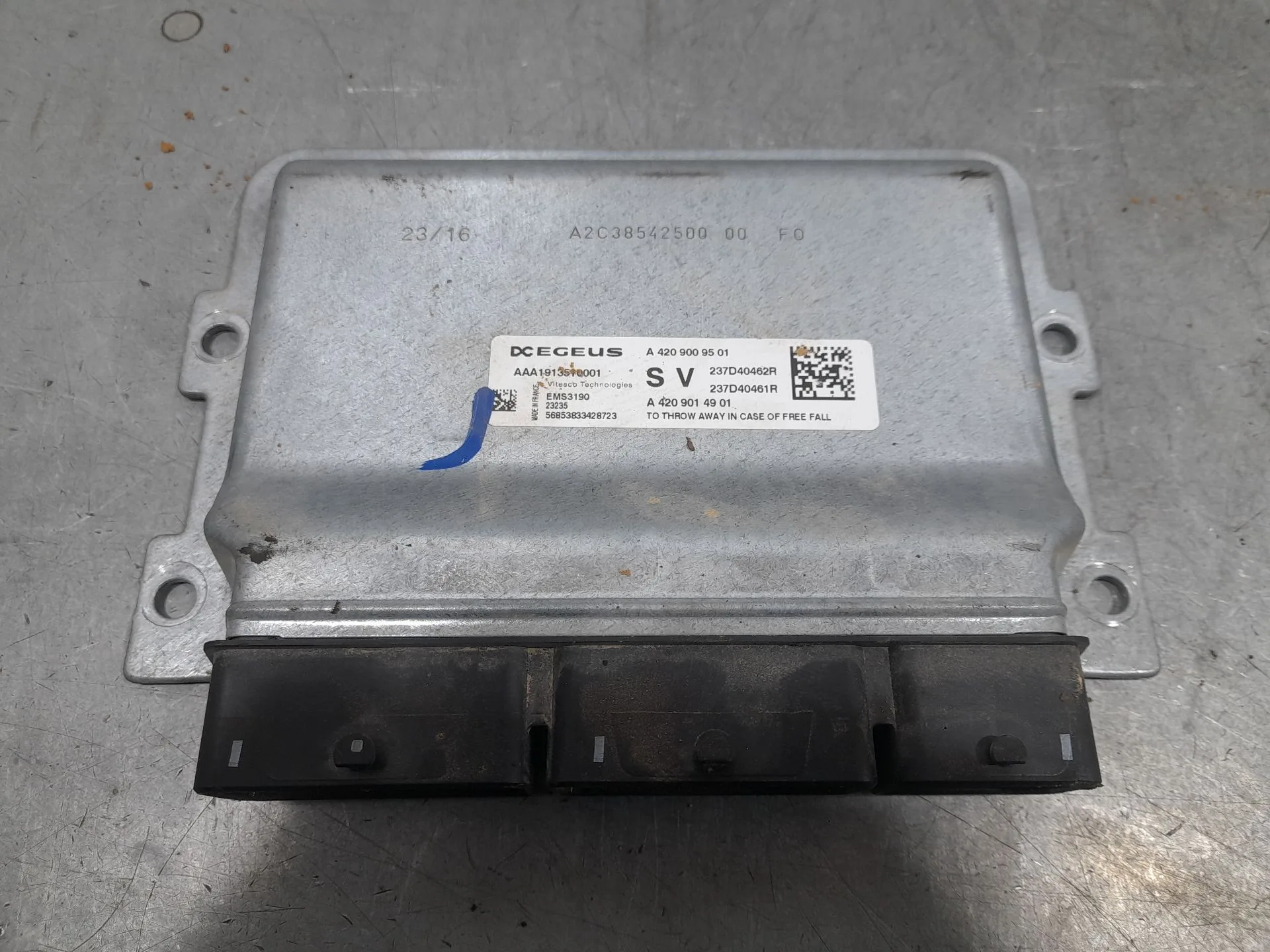 Centralita Motor Uce para Renault Kangoo Iii Furgoneta/Monovolumen