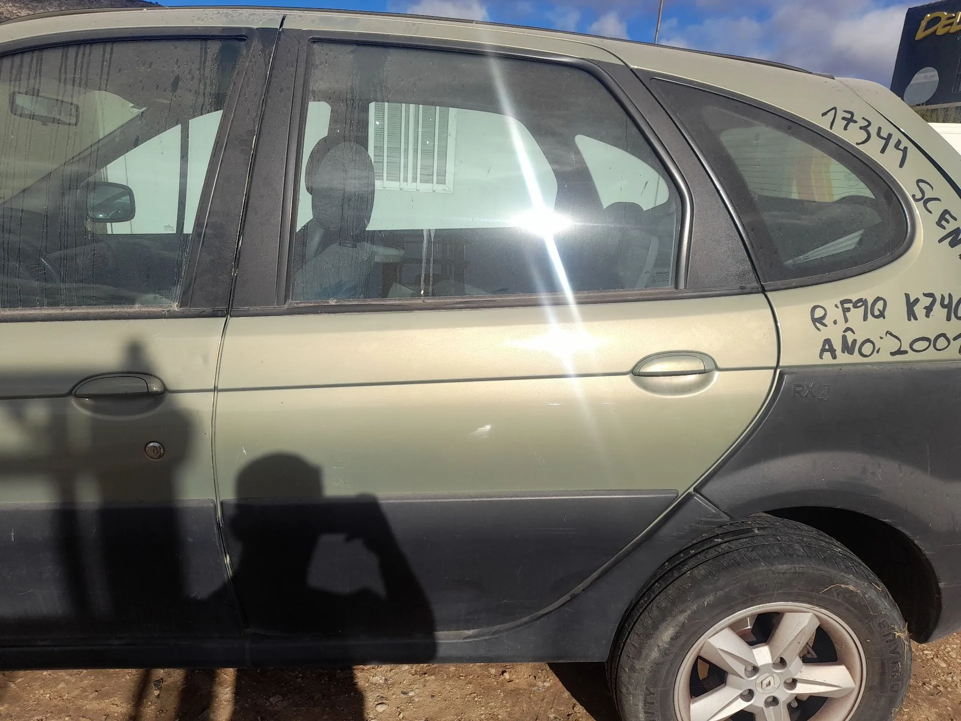 Puerta Trasera Izquierda para Renault Scenic I Monospace (Ja0/1_, Fa0_)
