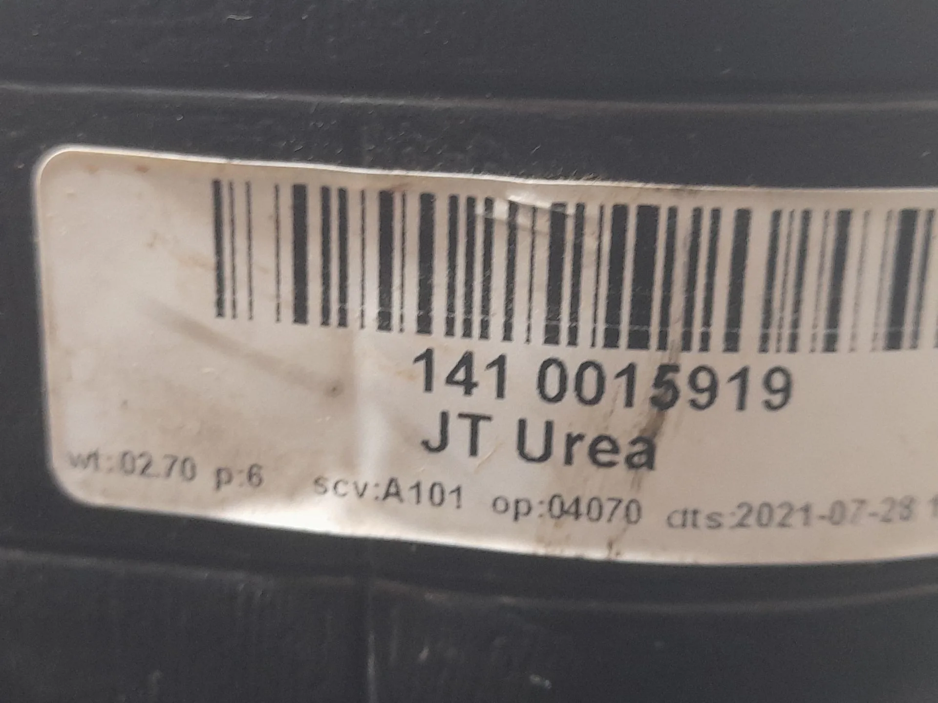 Deposito Adblue para Jeep Gladiator Pick-Up (Jt_)