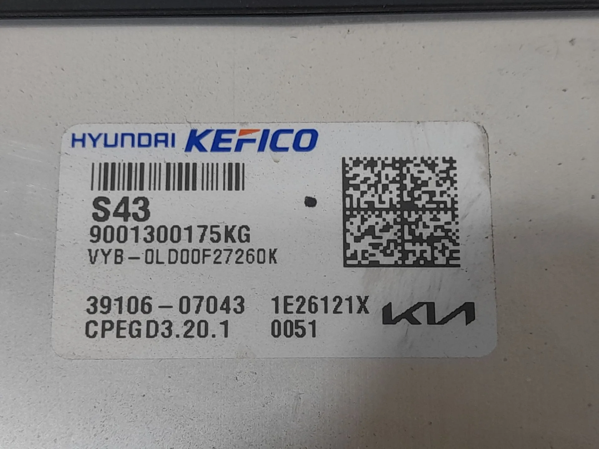Centralita Motor Uce para Kia Rio (Yb)