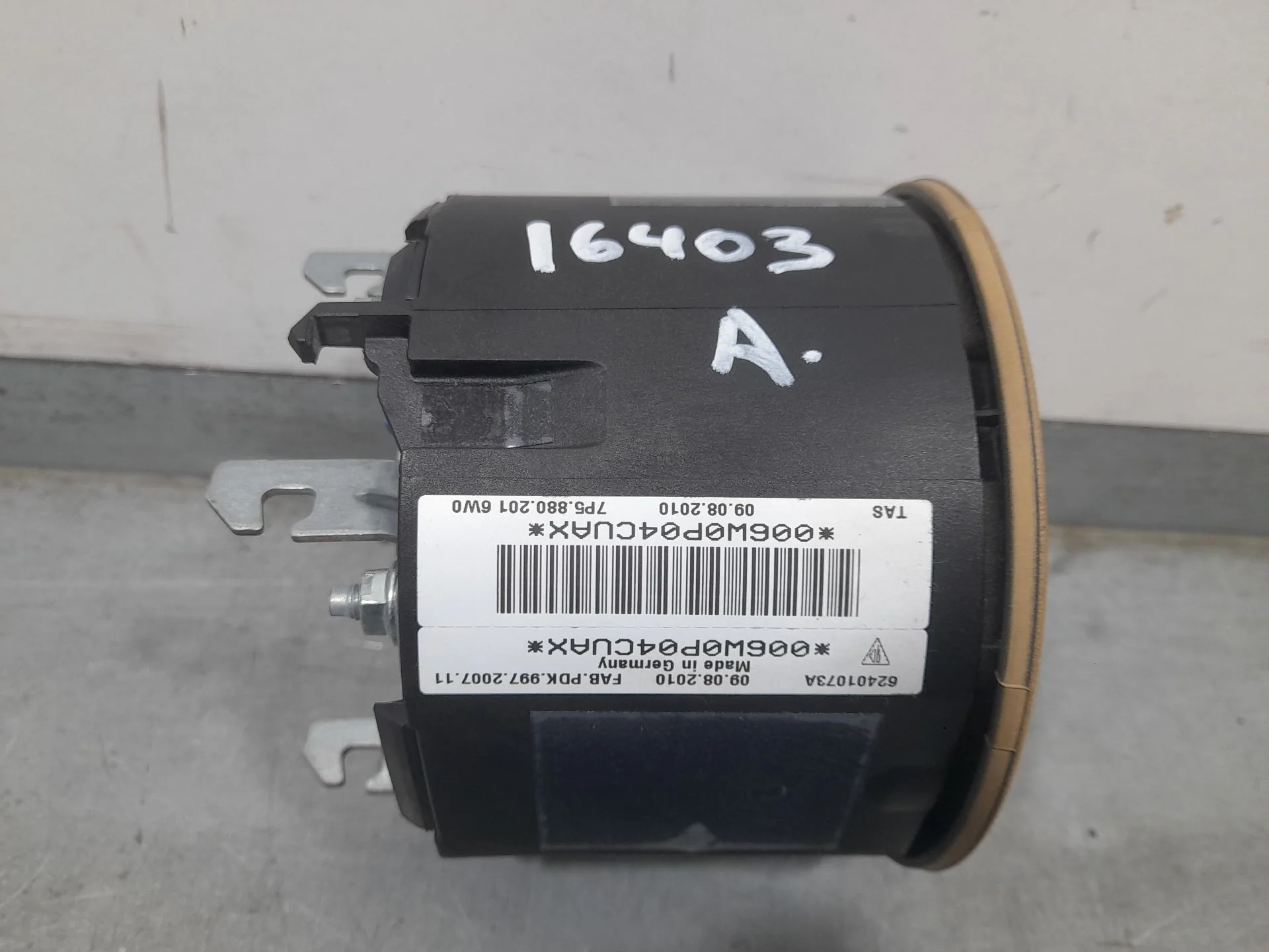 Airbag Delantero Izquierdo para Porsche Cayenne (Typ 92Aa)
