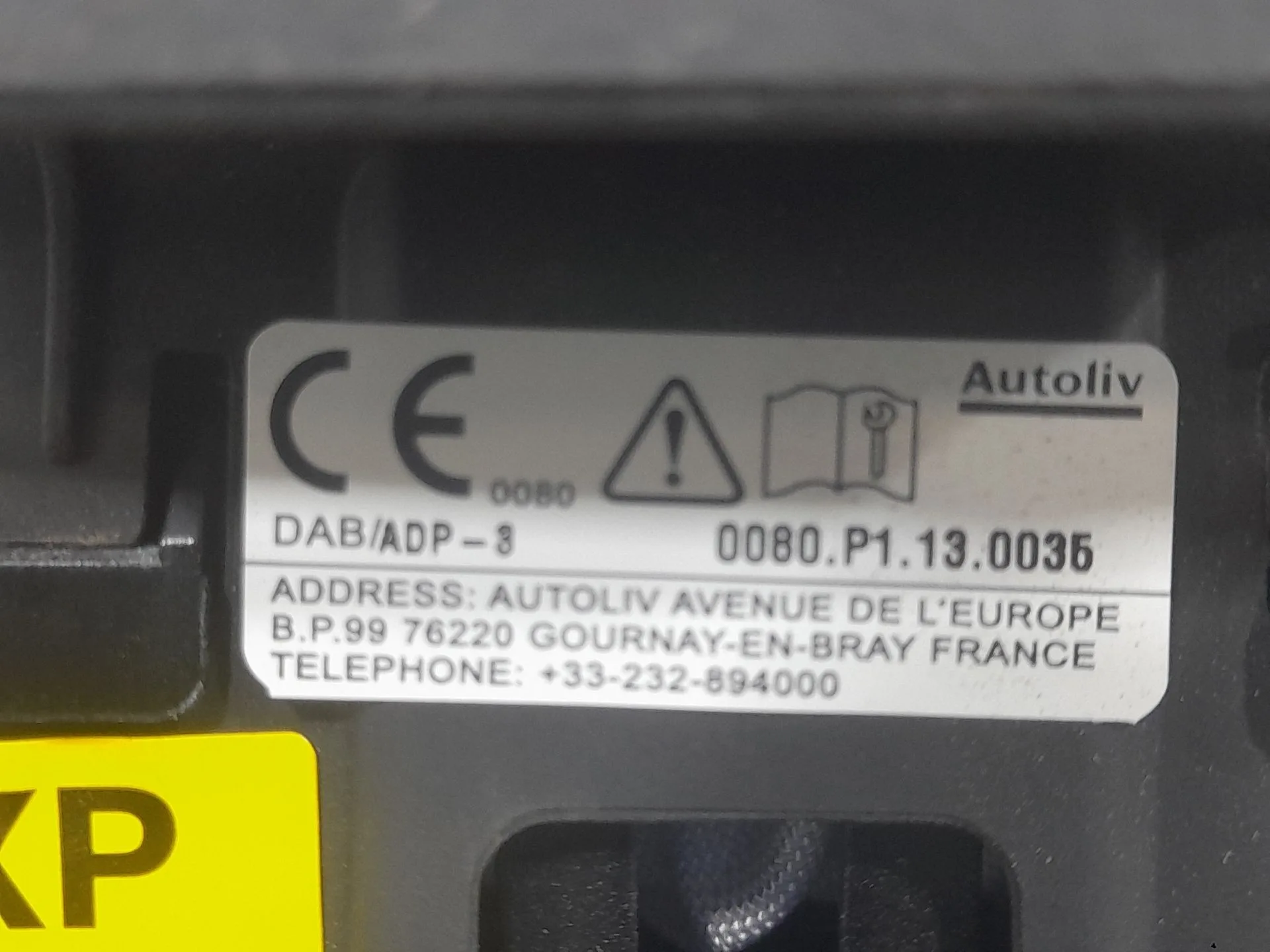 Airbag Delantero Izquierdo para Ssangyong Tivoli